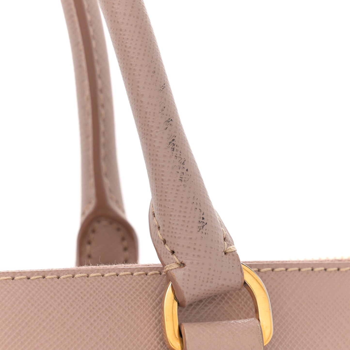 Saffiano Large Galleria Double Zip Tote Cipria
