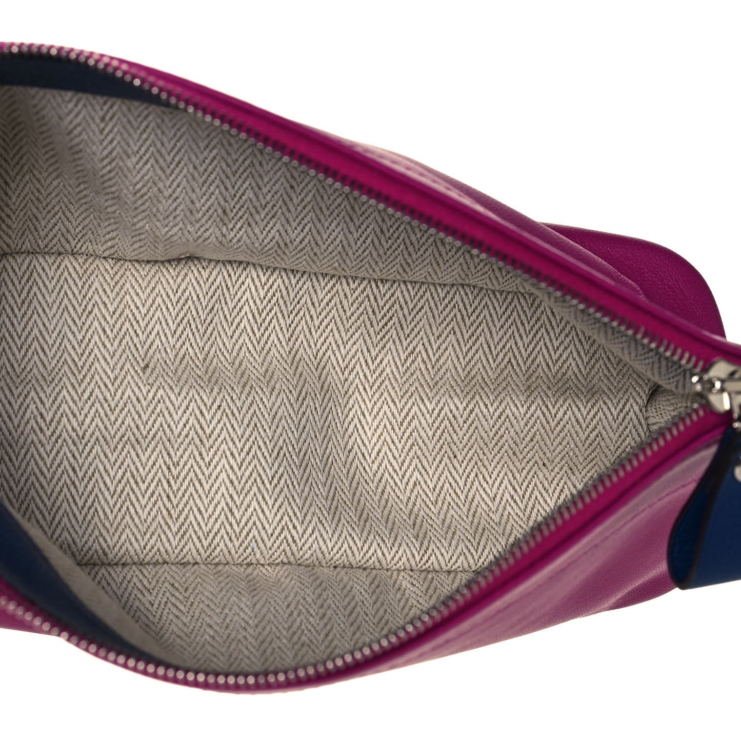 Milo Lambskin Tohubohu Pouch PM Rose Pourpre Bleu Saphir