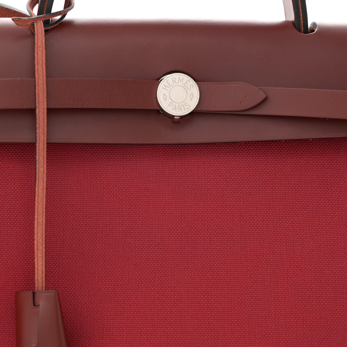 Vache Hunter Toile Herbag Zip 31 PM Rouge Grenat Rouge H