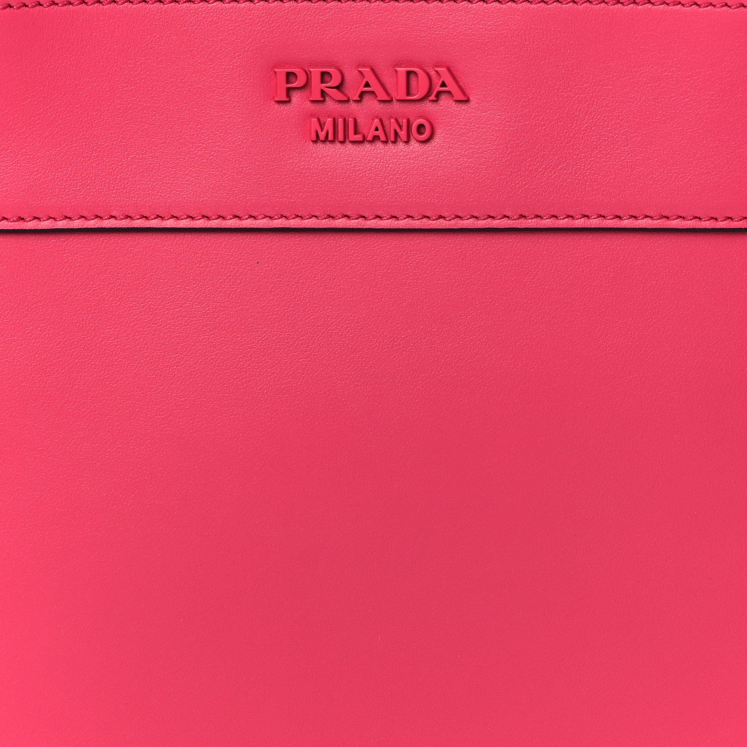 Prada City Calfskin Small Margit Bag Magenta Black 7 of 9