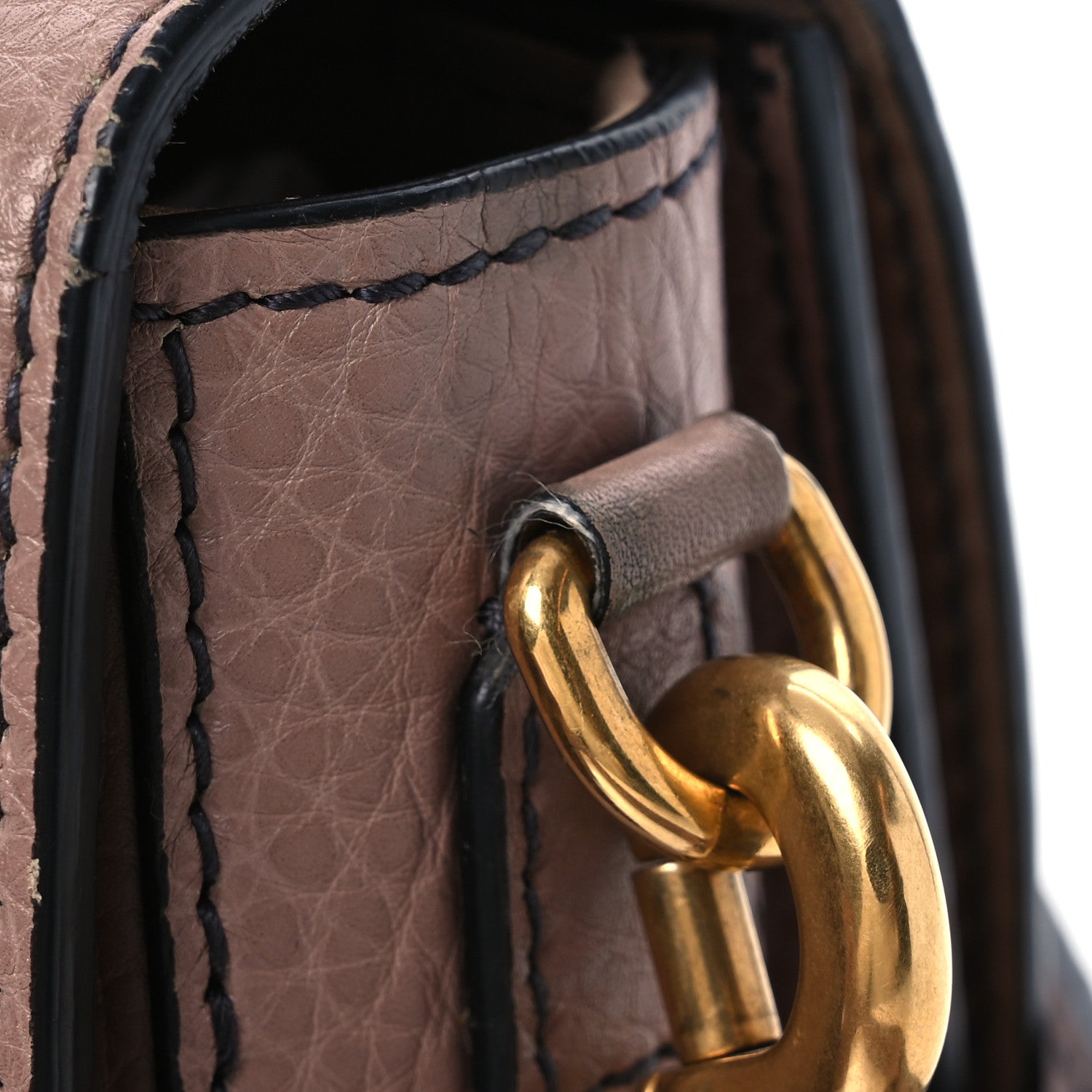 Christian Dior Grained Calfskin Dio(r)evolution Flap Bag Old Rose 13 of 14