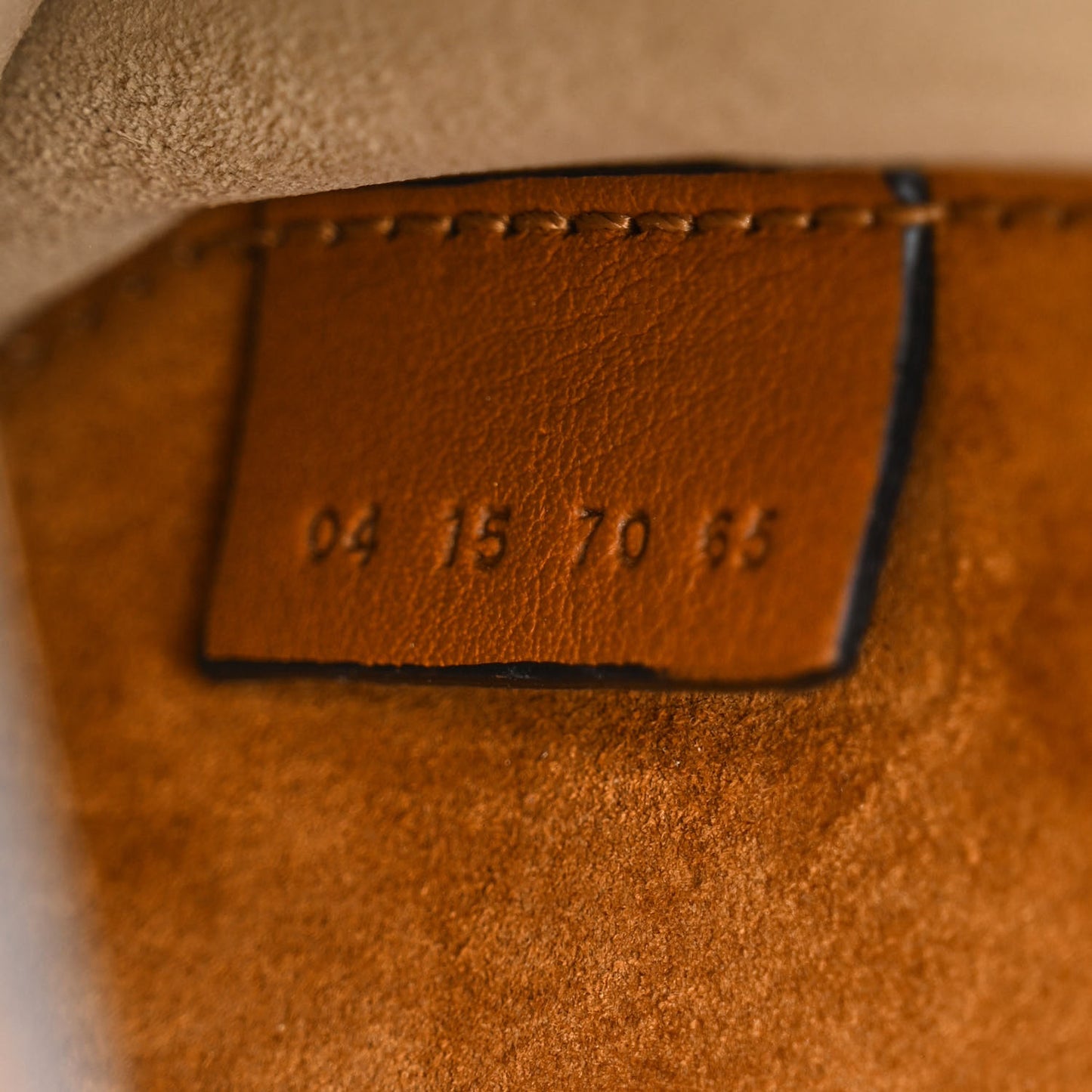Suede Calfskin Braided Mini Hudson Shoulder Bag Caramel