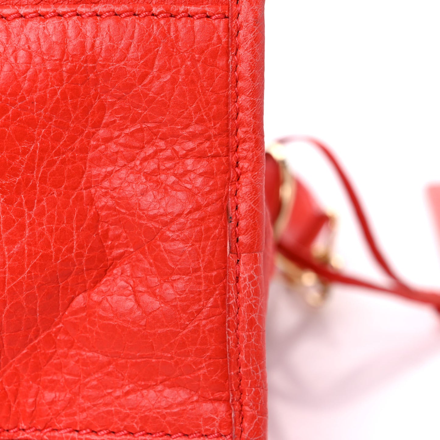 Agneau Giant 12 Gold Hardware City Rose Corail