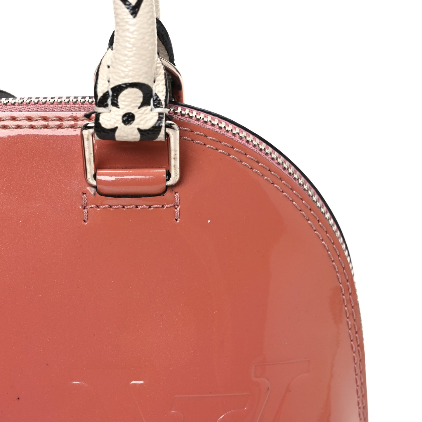 Patent Monogram Alma BB  Rose Blush