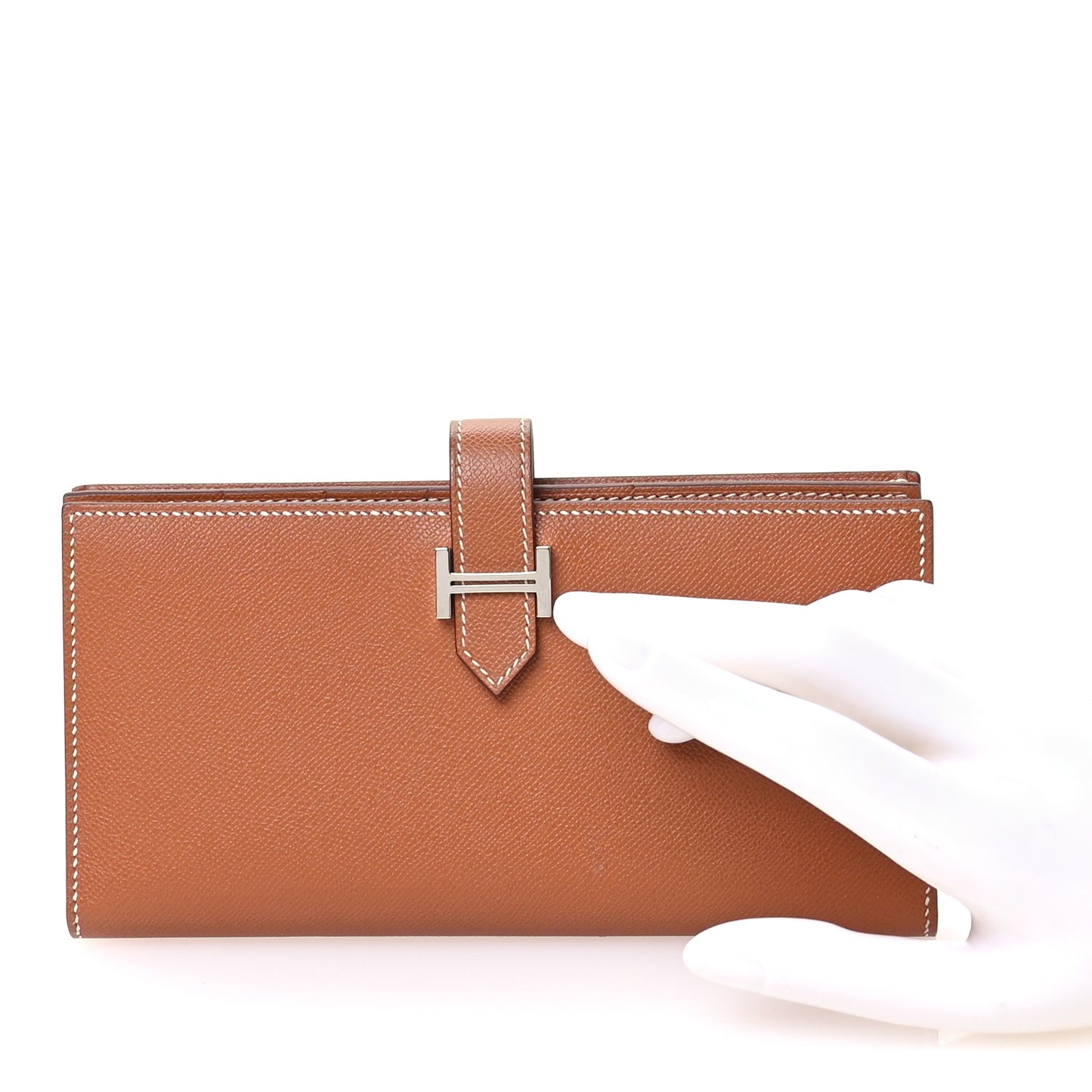 Epsom Bearn Gusset Wallet Gold