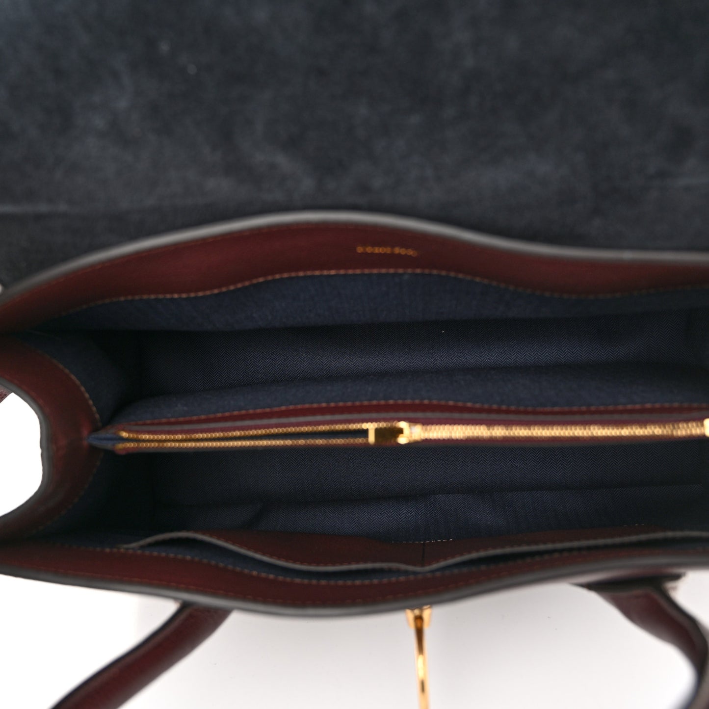 Small Classic Grain Calfskin Seaton Oxblood