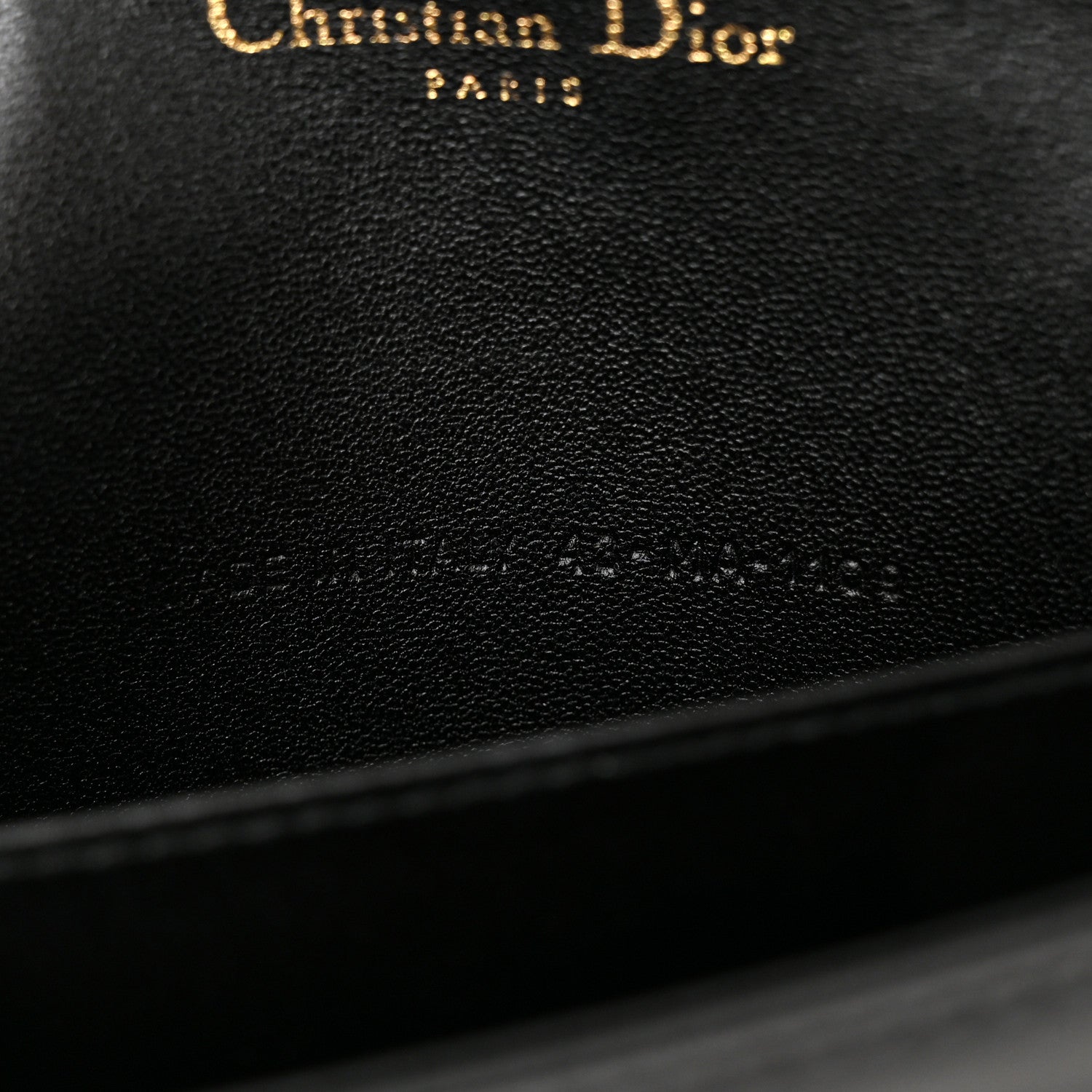 Christian Dior Lambskin Cannage Lady Dior Pouch Black 8 of 12