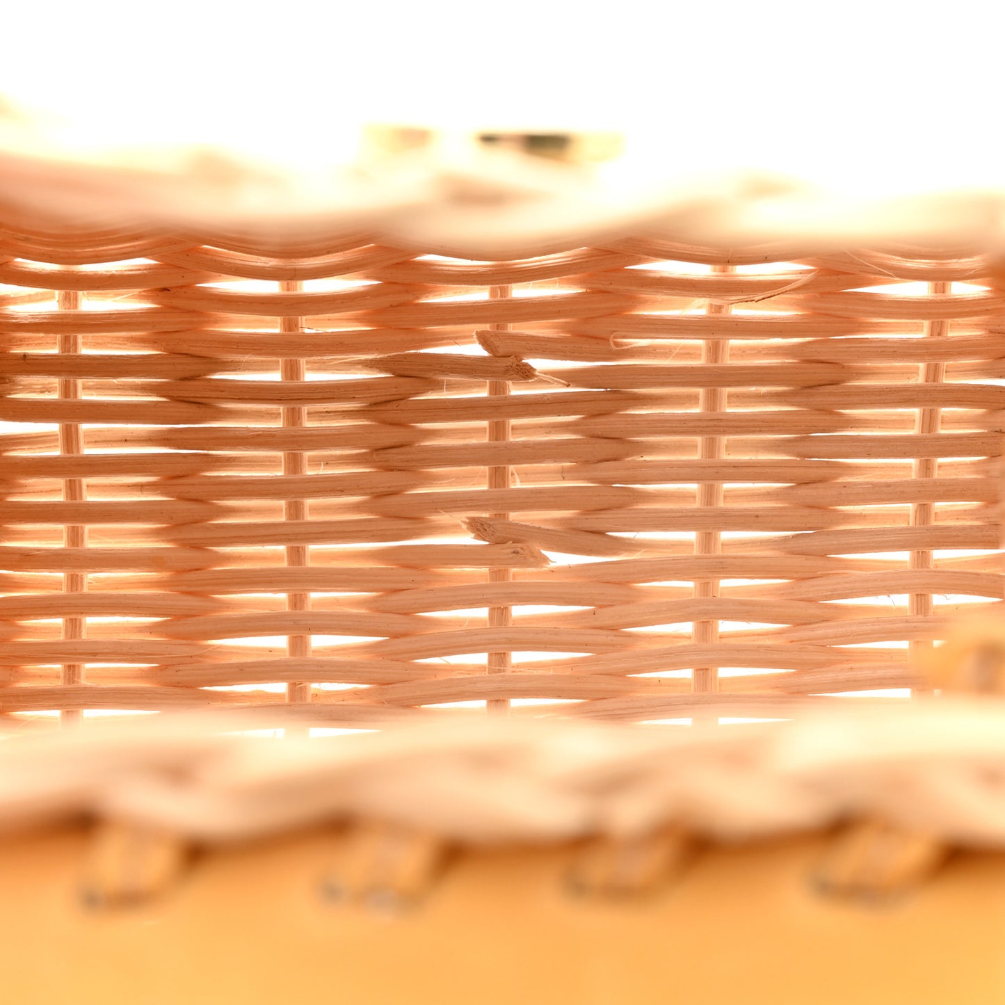 Raffia Calfskin Le Chiquito Osier Yellow