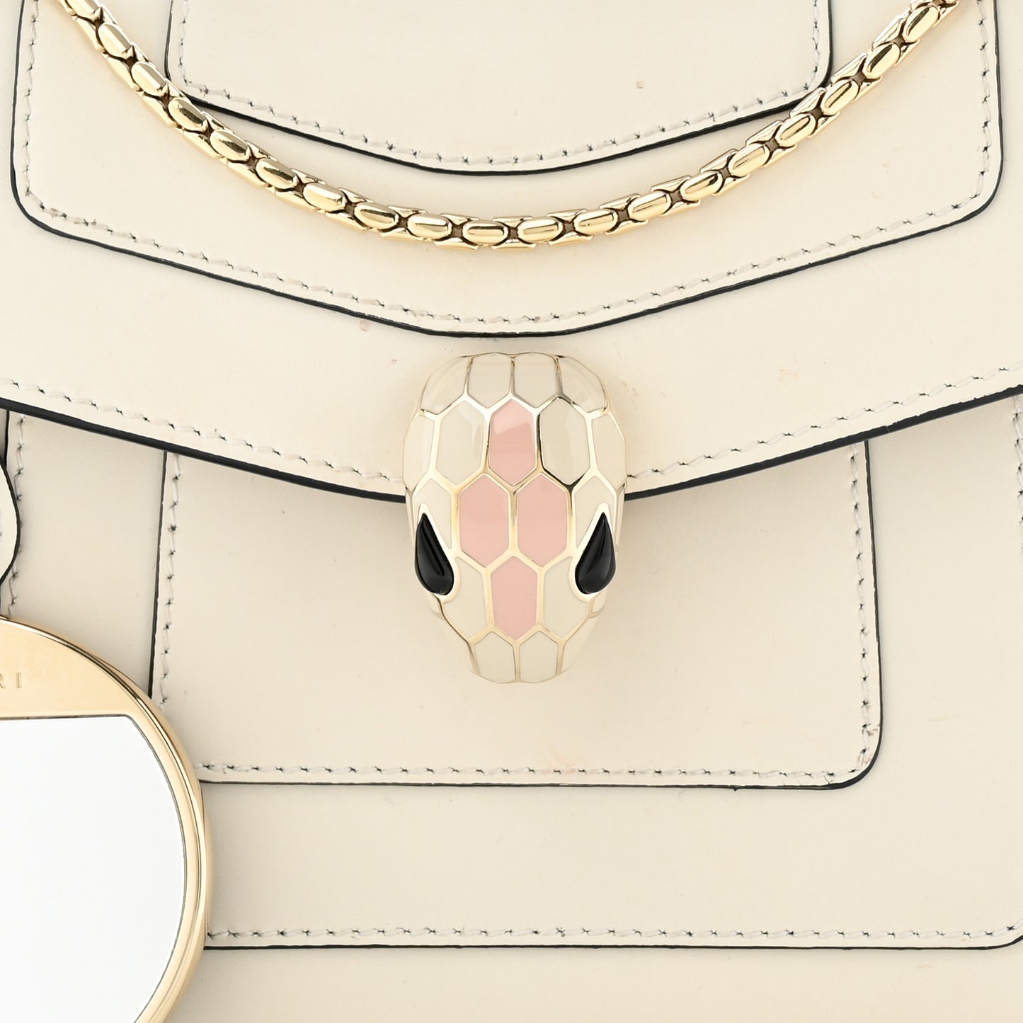 Calfskin Small Serpenti Forever Snake Strap Crossbody Bag