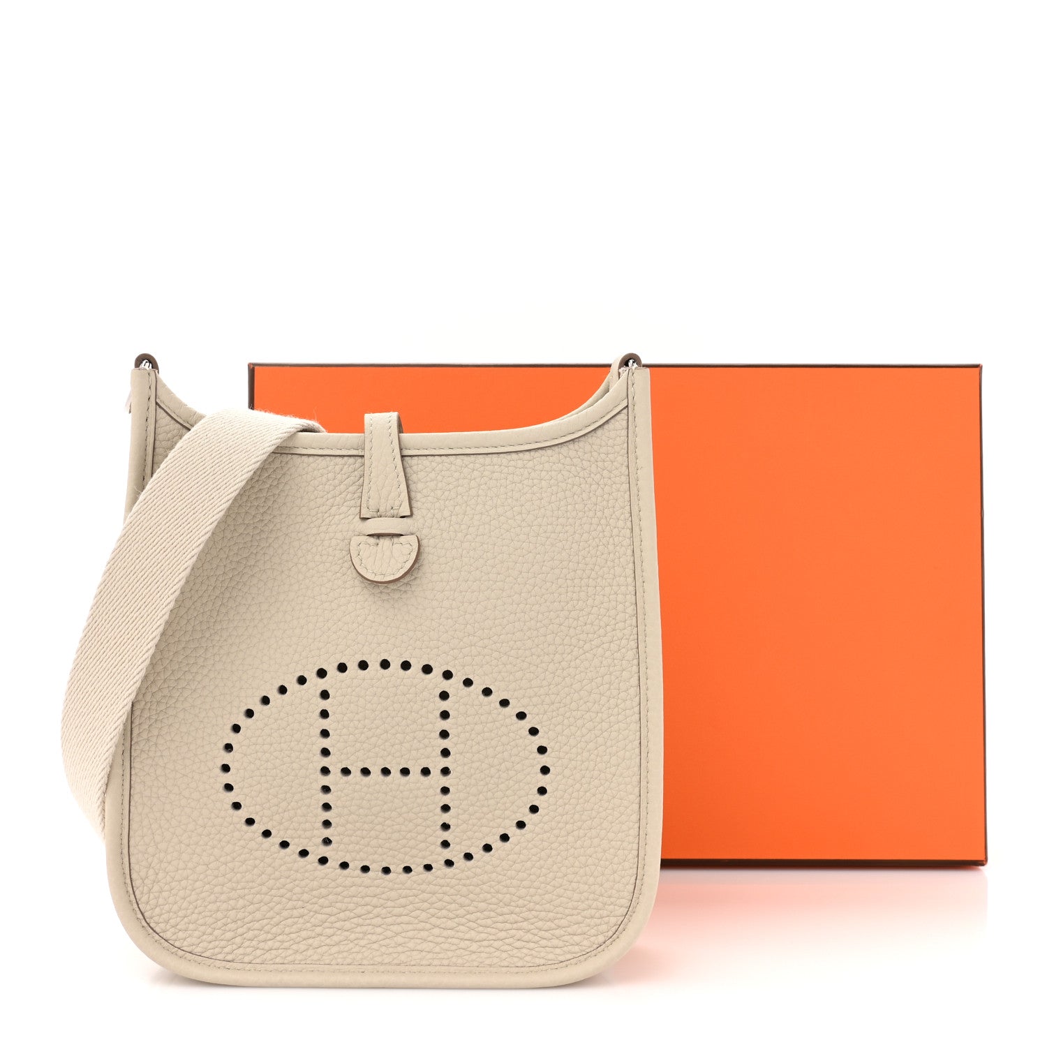 Hermes Taurillon Clemence Amazone Evelyne TPM Beton 11 of 11