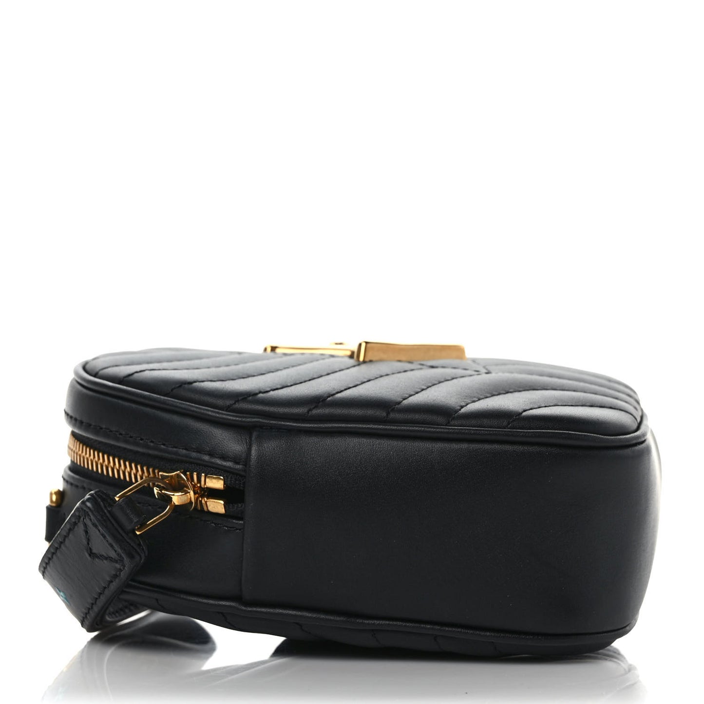 Calfskin New Wave Heart Bag Black