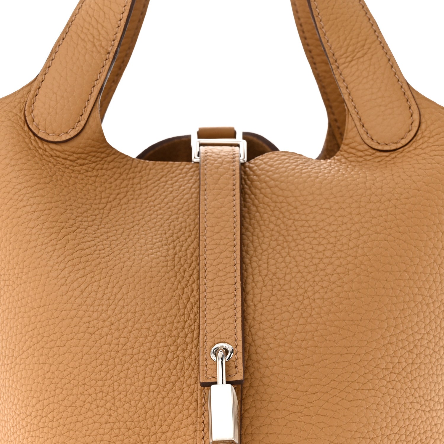 Hermes Taurillon Clemence Picotin Lock 18 PM Biscuit 8 of 11