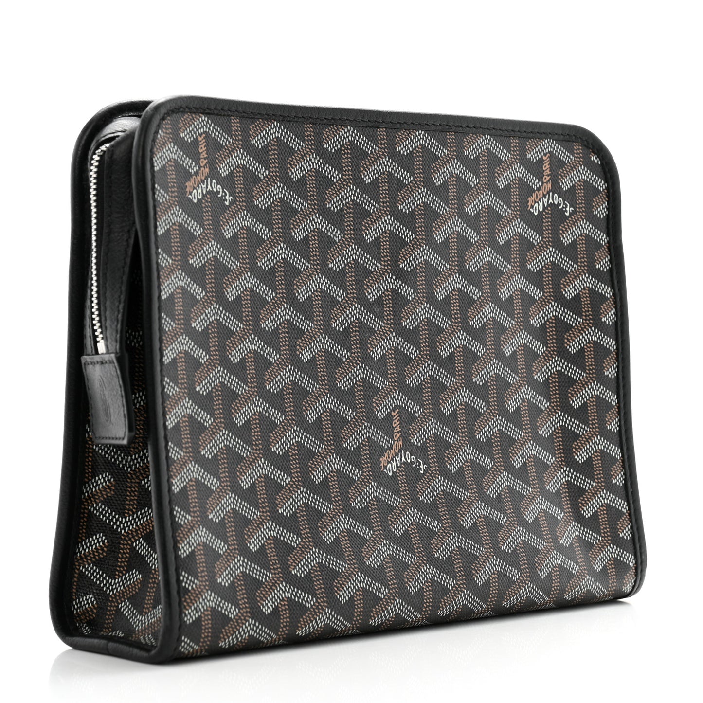 Goyardine Jouvence MM Toiletry Pouch Black