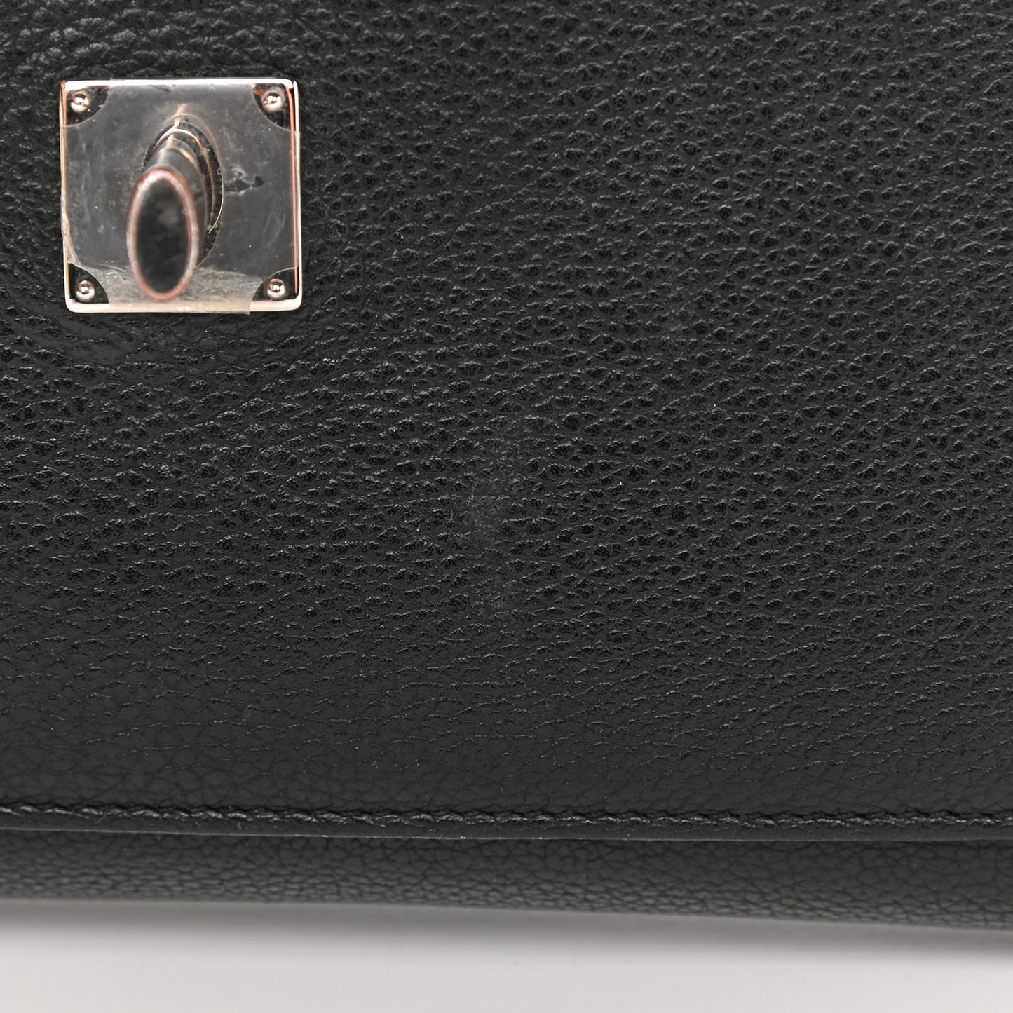 Soft Calfskin My Lockme Pochette Black