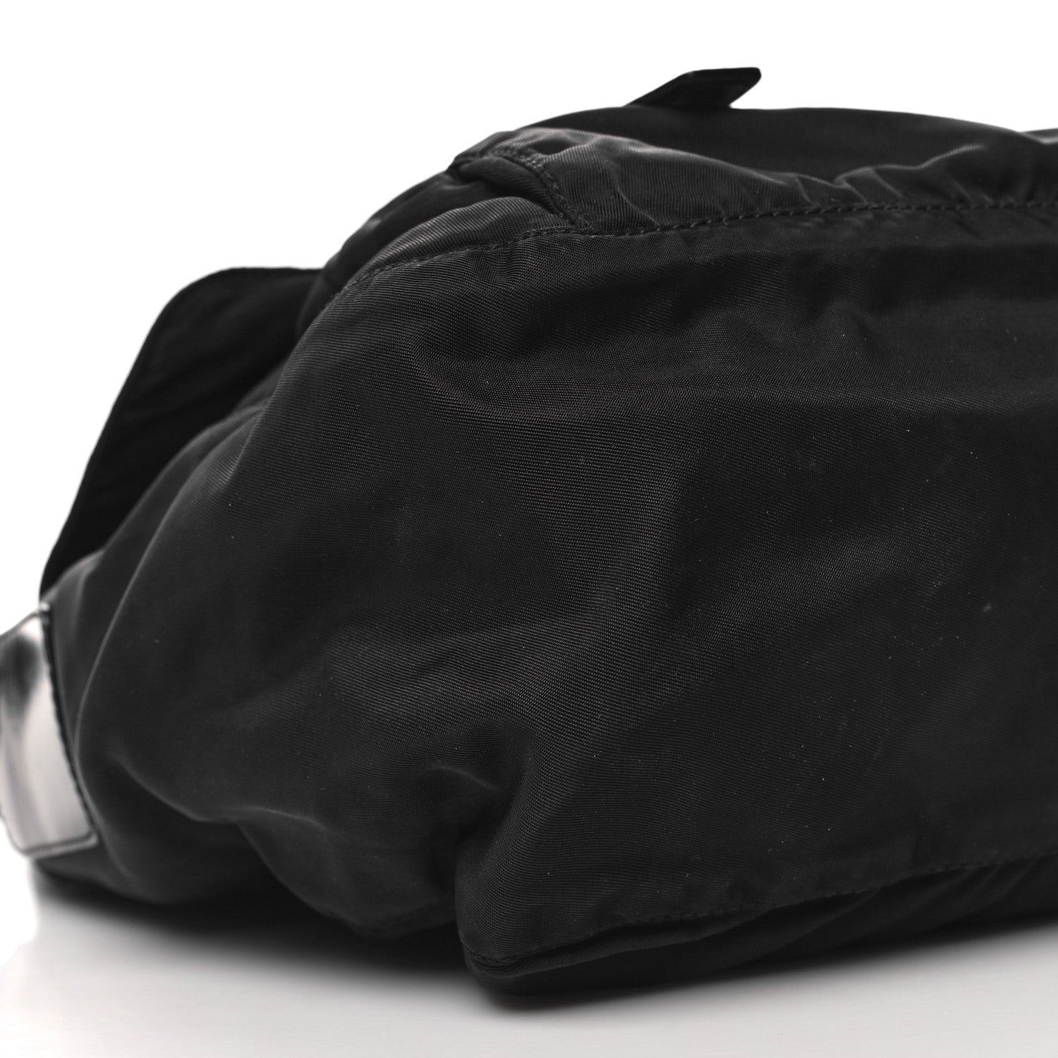 Prada Nylon Vela Messenger Bag Black 8 of 10
