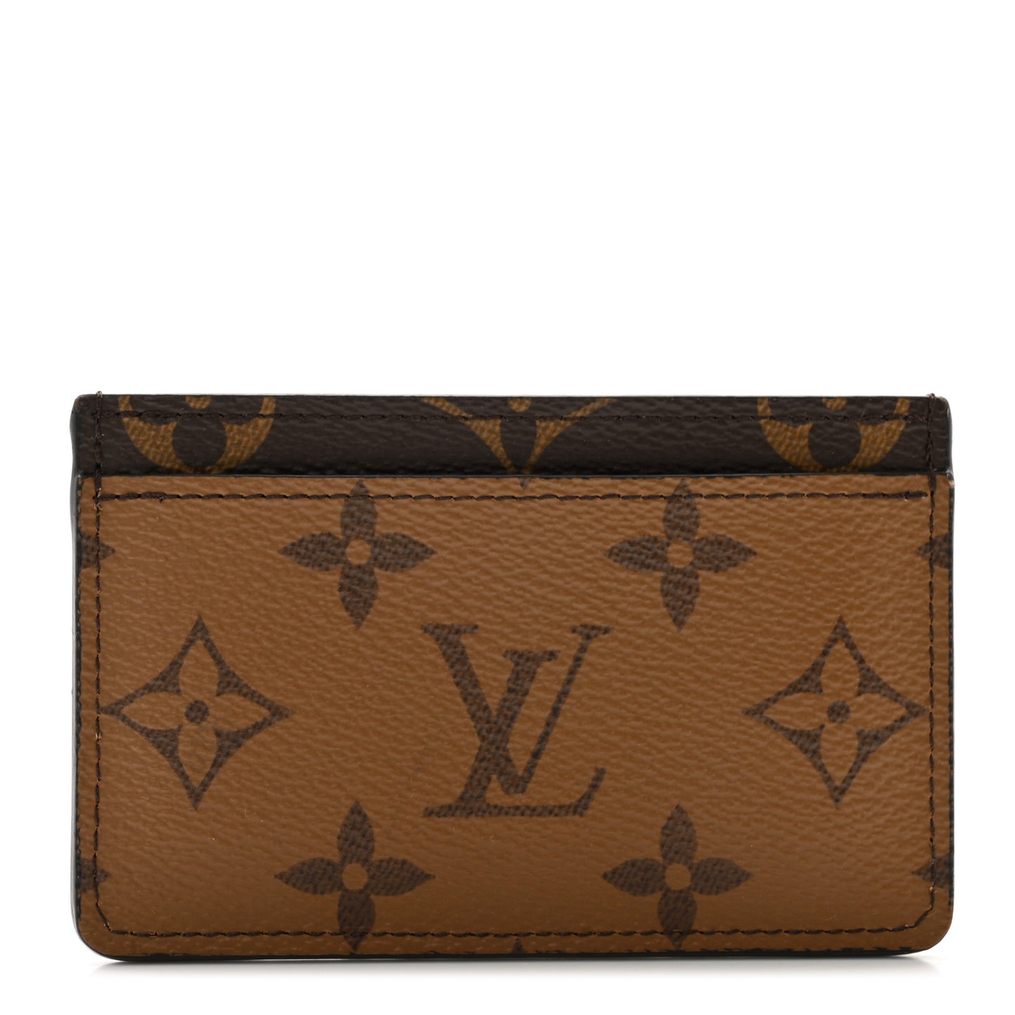 Reverse Monogram Card Holder