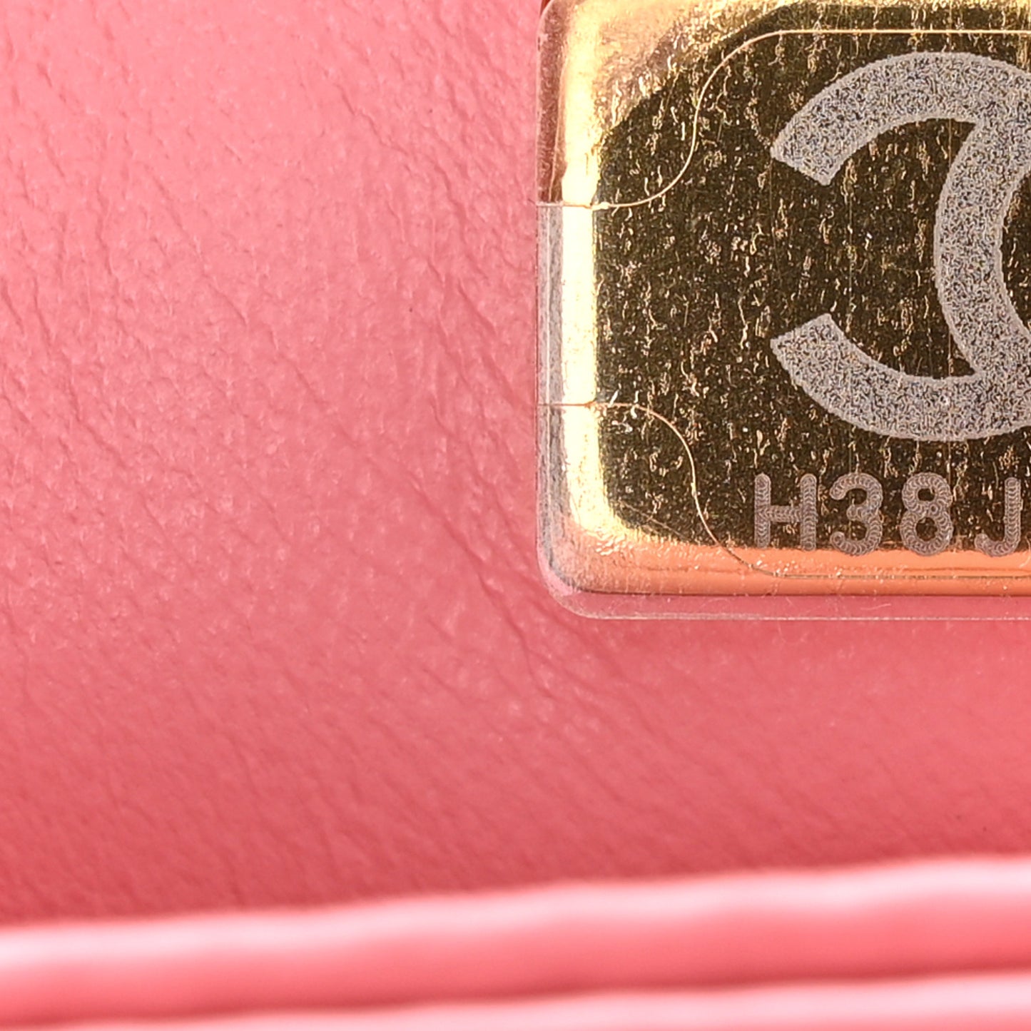 Caviar Quilted Mini Coco Chain Handle Flap Pink
