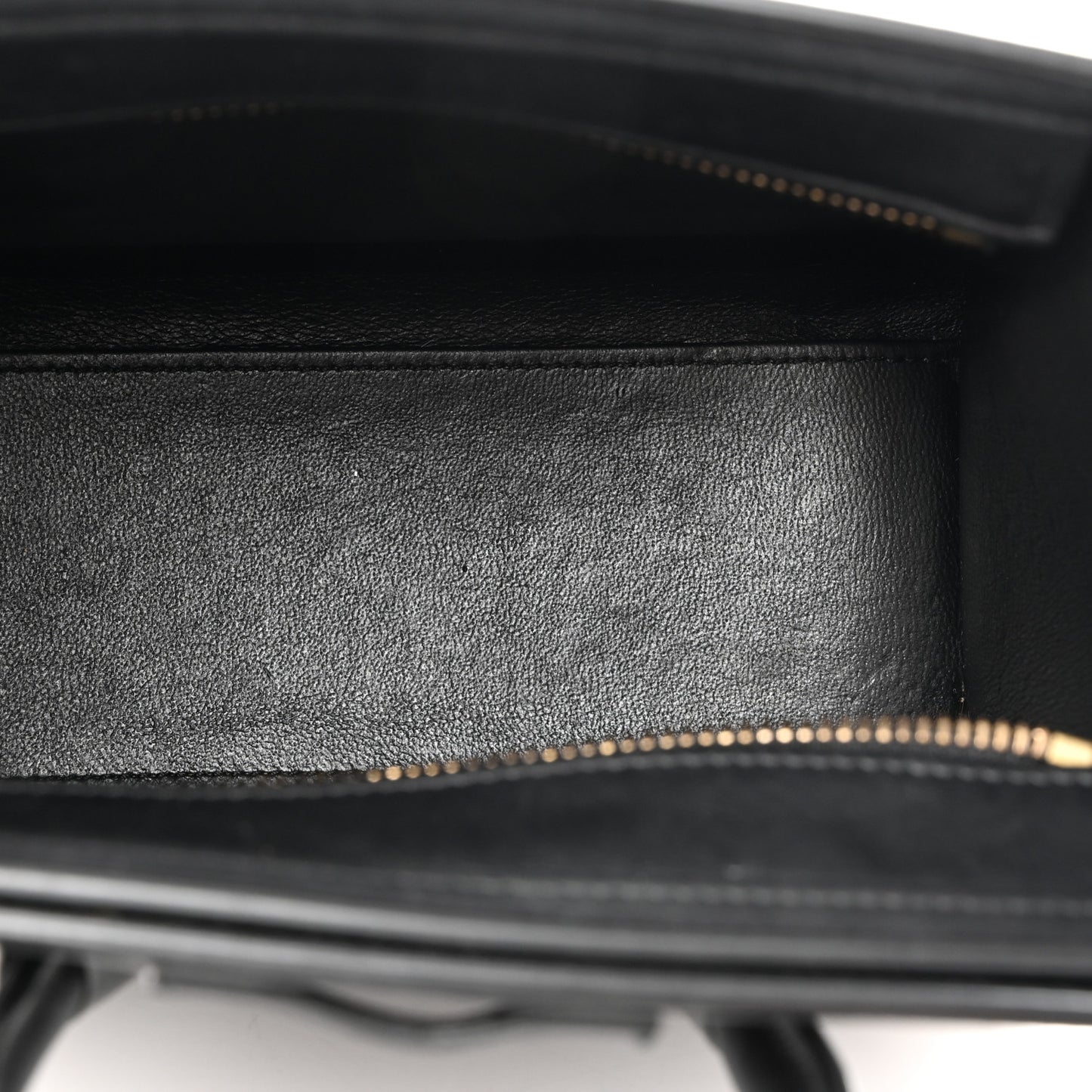 Smooth Calfskin Nano Luggage Black