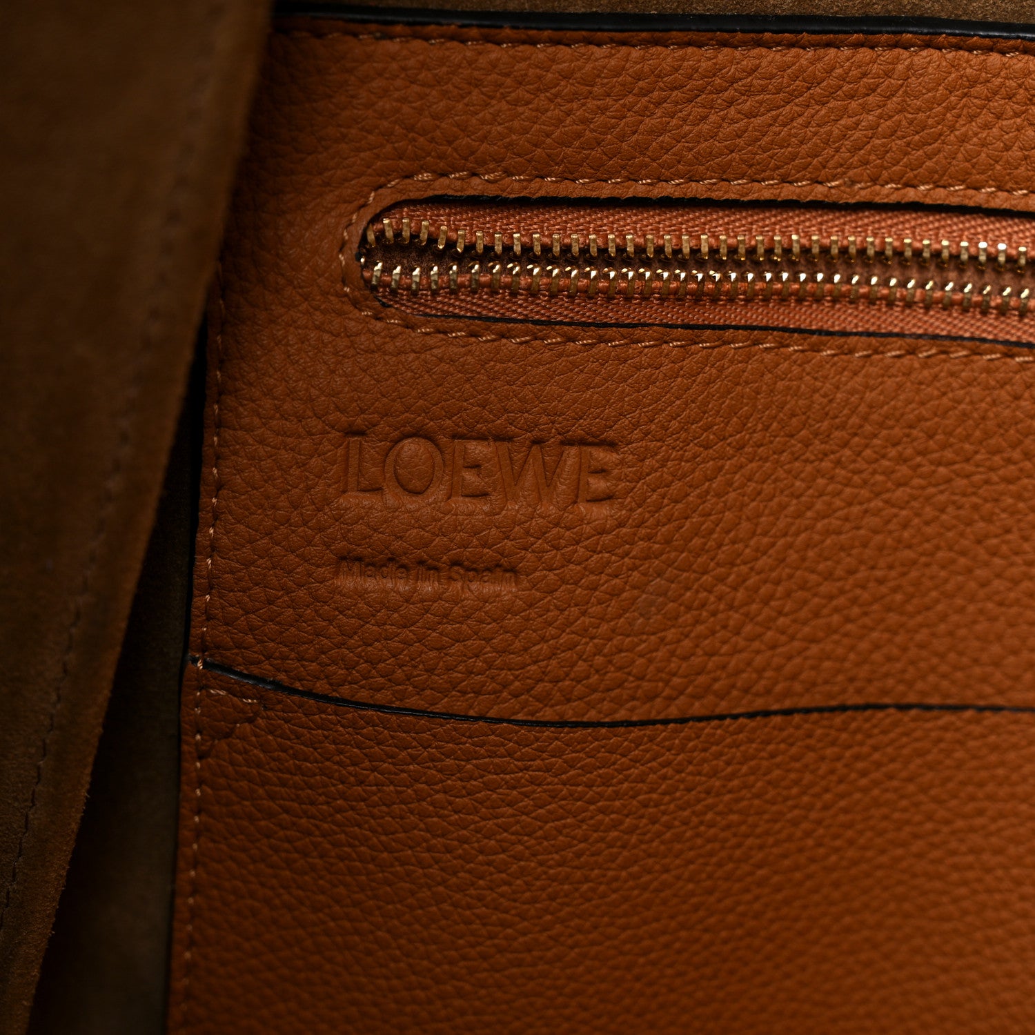 Loewe Calfskin Medium Flamenco Knot Bag Tan Light Caramel 6 of 10