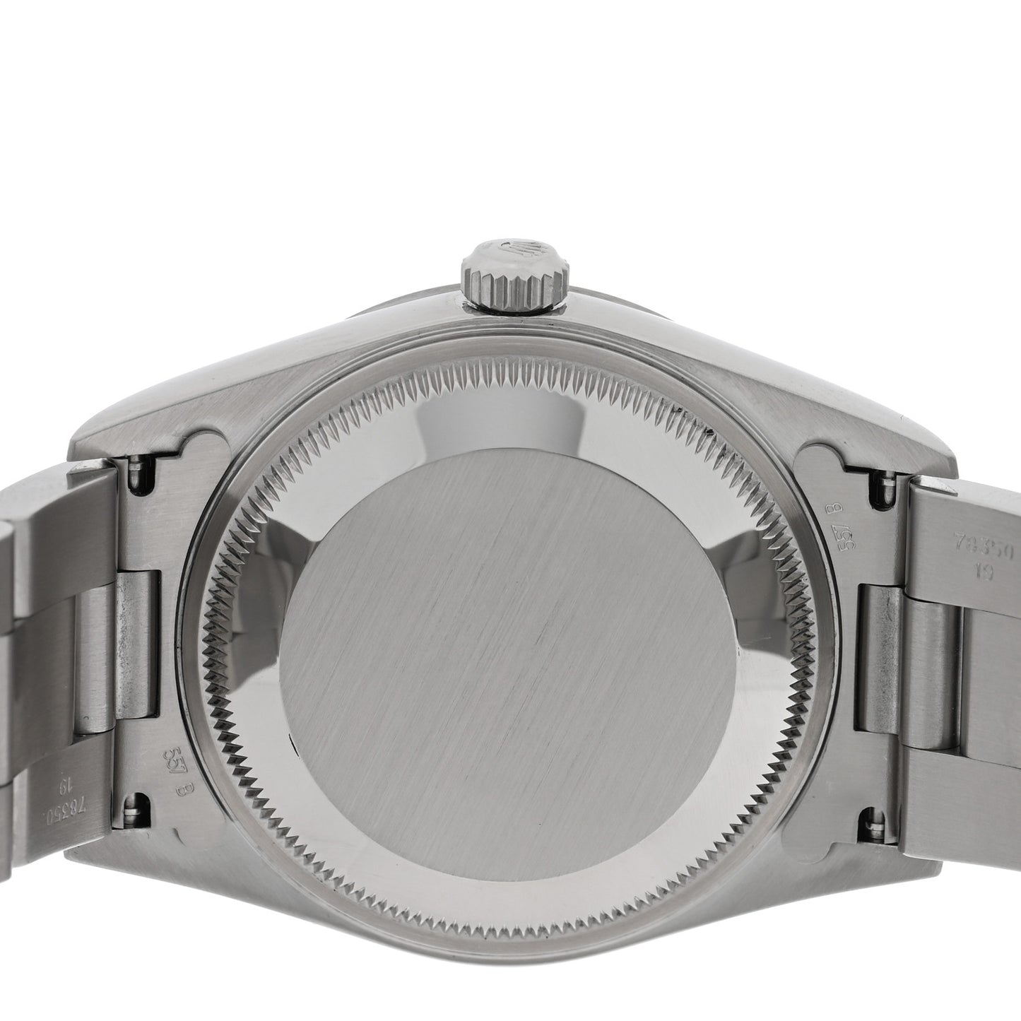 Stainless Steel 34mm Oyster Perpertual Date Watch Silver 15200