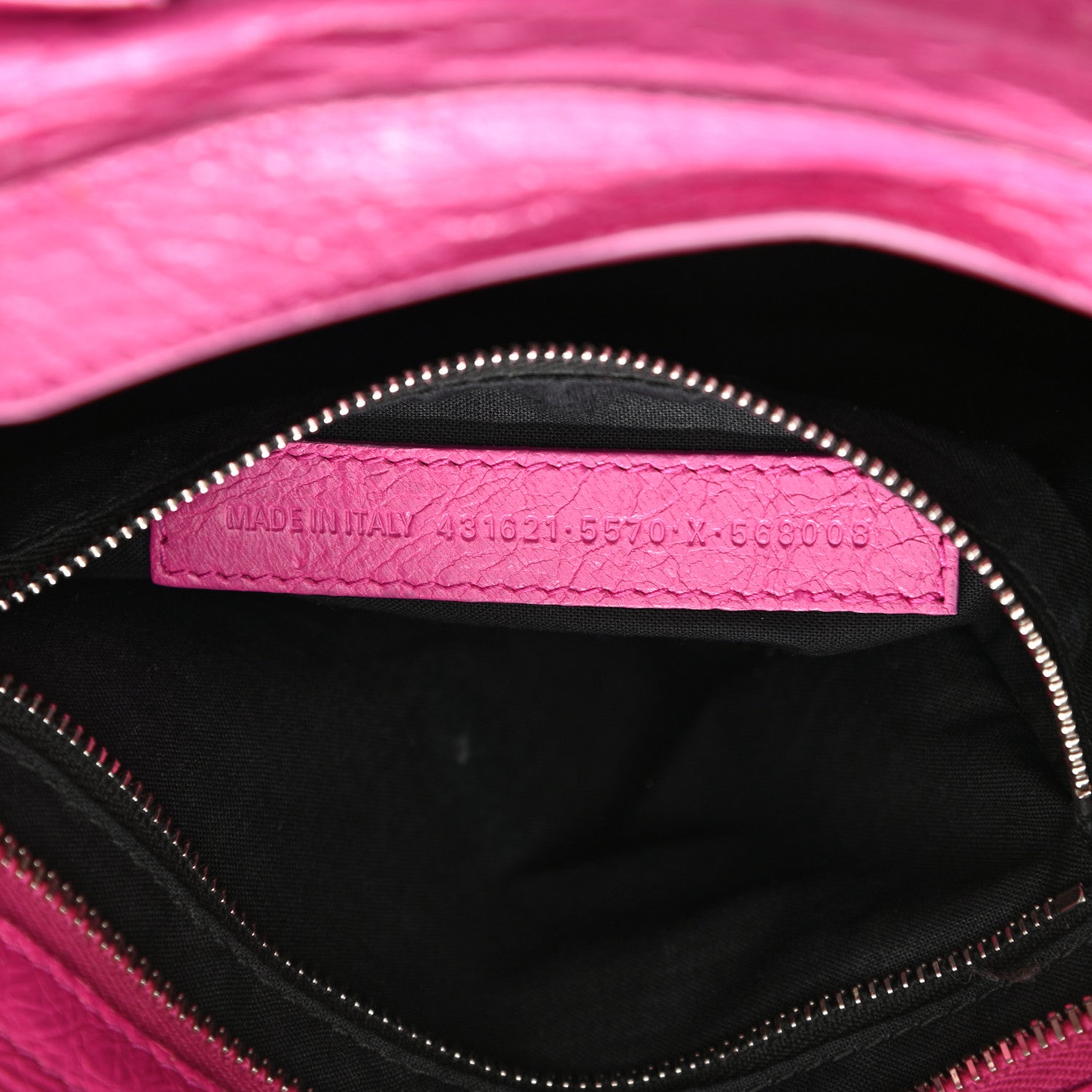 Balenciaga Agneau Classic Silver Hardware S City Rose Magenta 7 of 12
