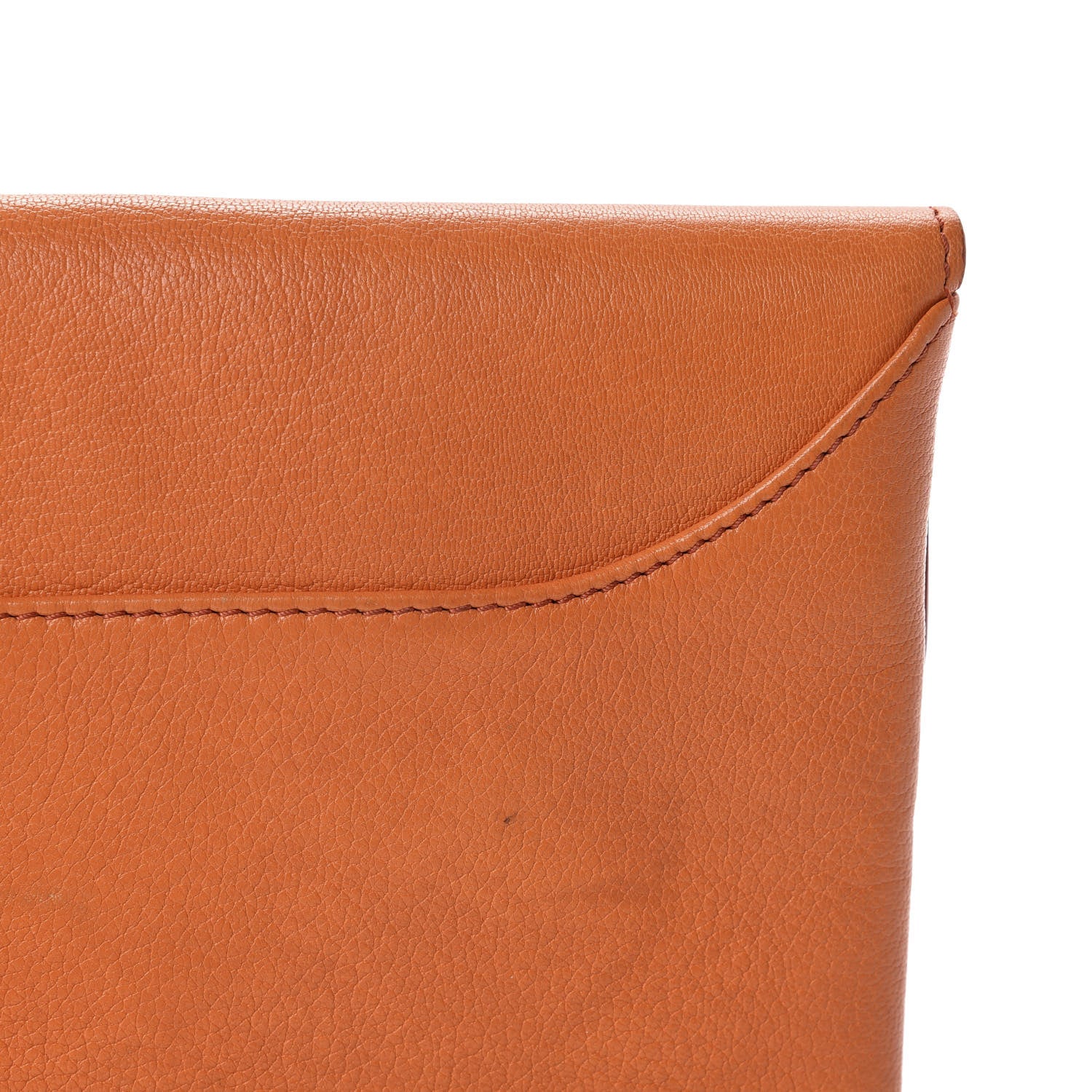 Givenchy Sugar Goatskin Medium Antigona Envelope Clutch Orange 8 of 13