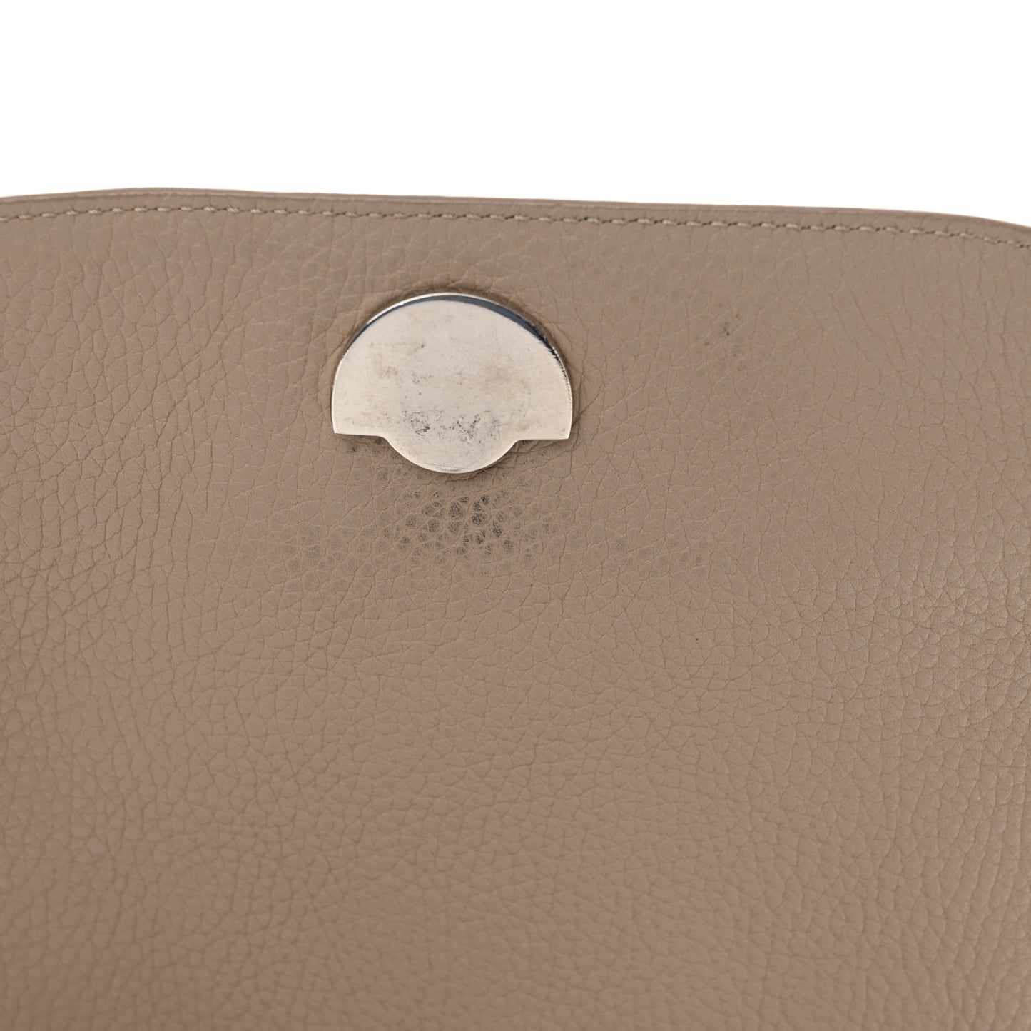 Grained Calfskin Hunting Bag II Stone