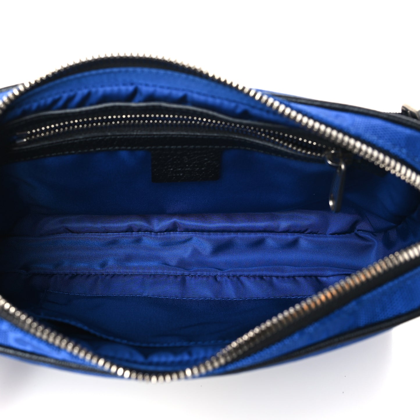Econyl Nylon Monogram Off The Grid Belt Bag Guilted Blue Black
