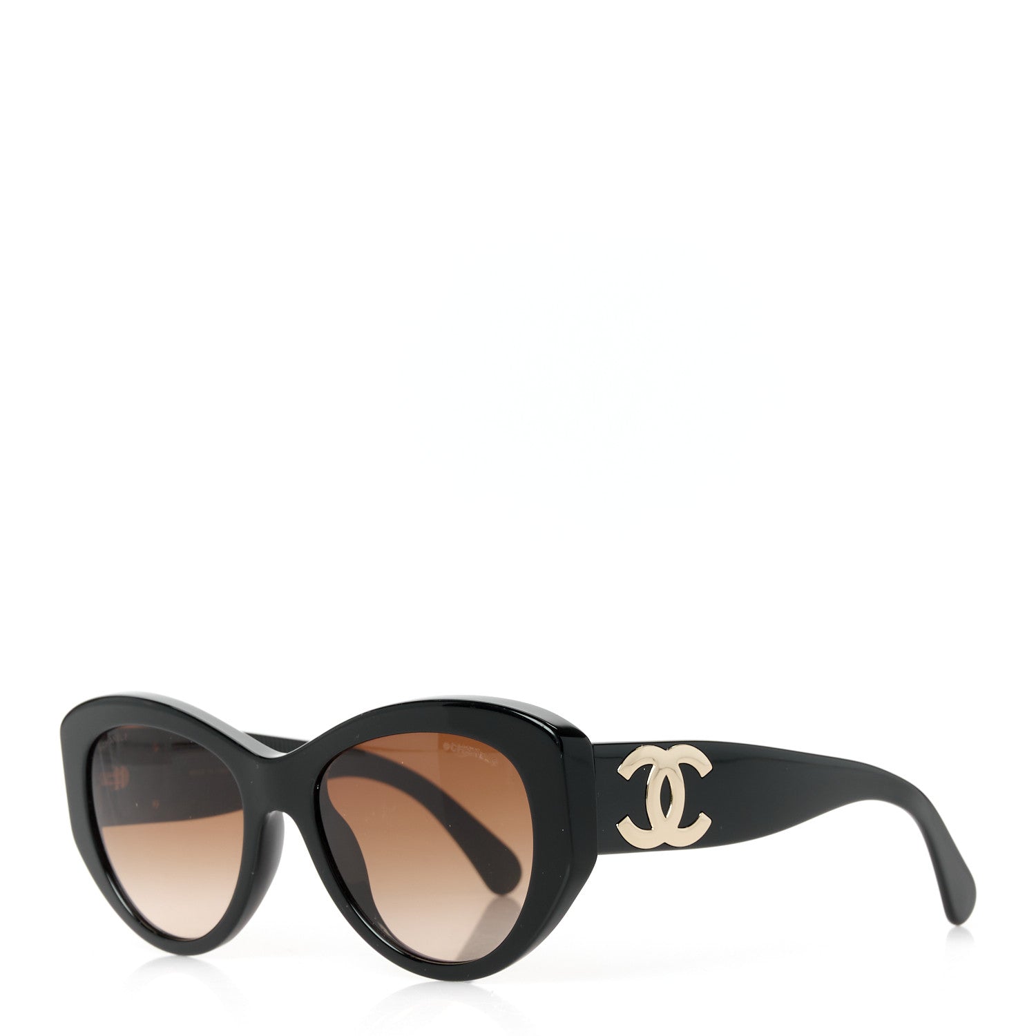 Chanel Acetate Butterfly Large CC Sunglasses 5492-A Black  display picture 3