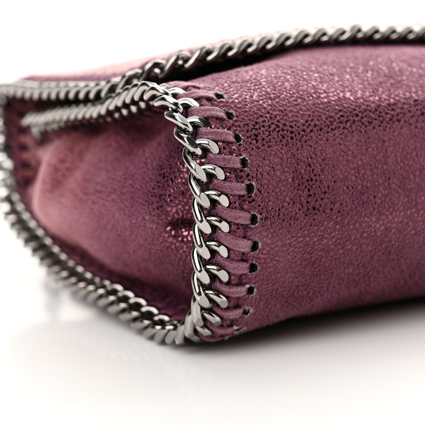 Shaggy Deer Ombre Falabella Messenger Purple Burgundy