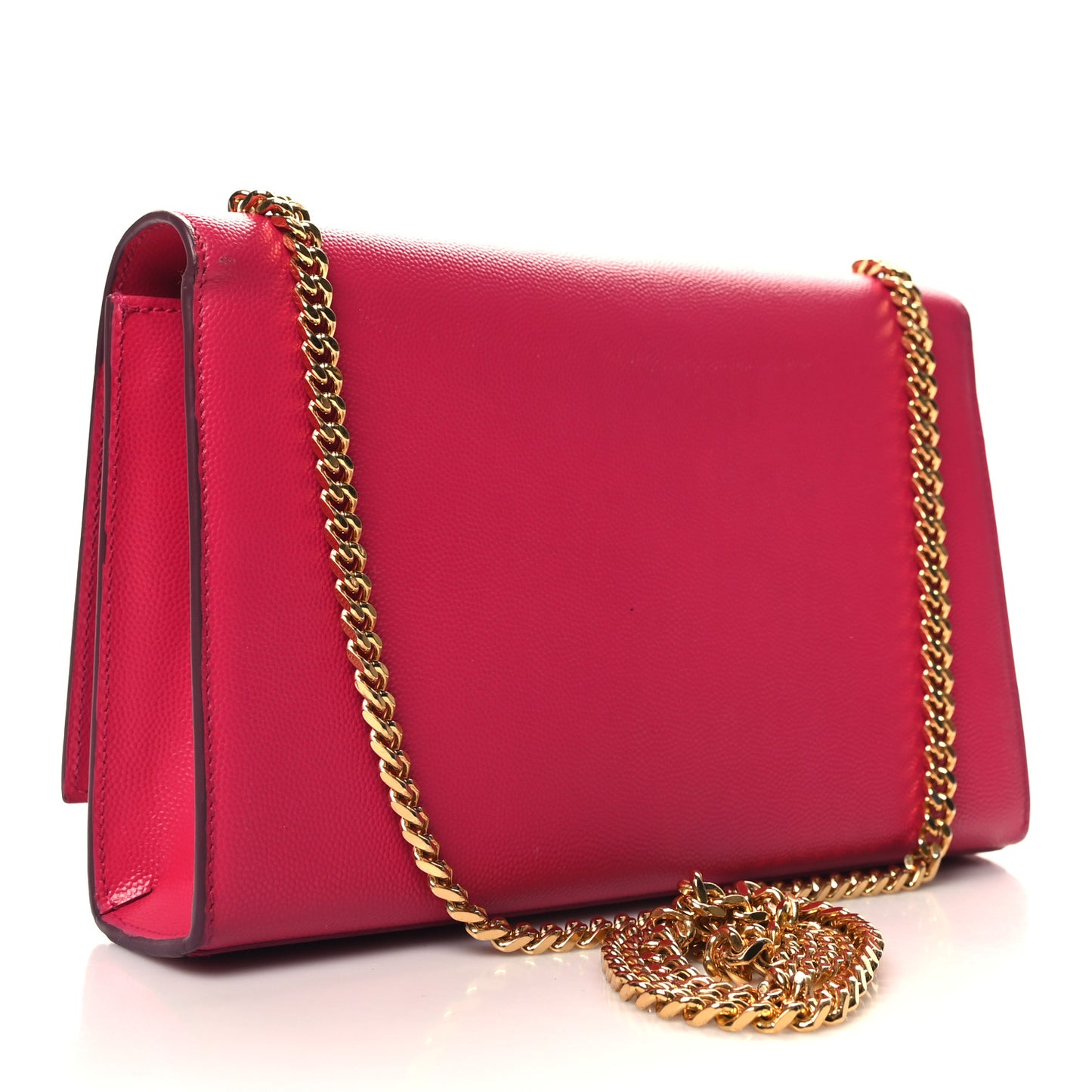 Grain De Poudre Medium Monogram Kate Satchel Lipstick Fuchsia