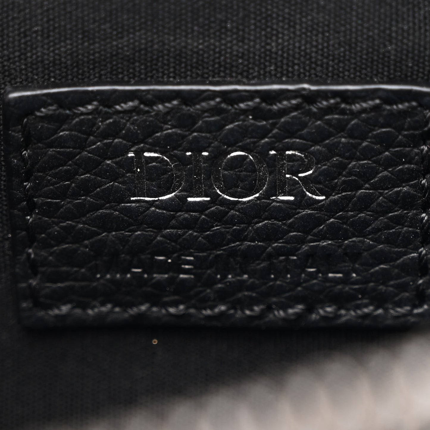 HOMME Oblique Safari Messenger Black