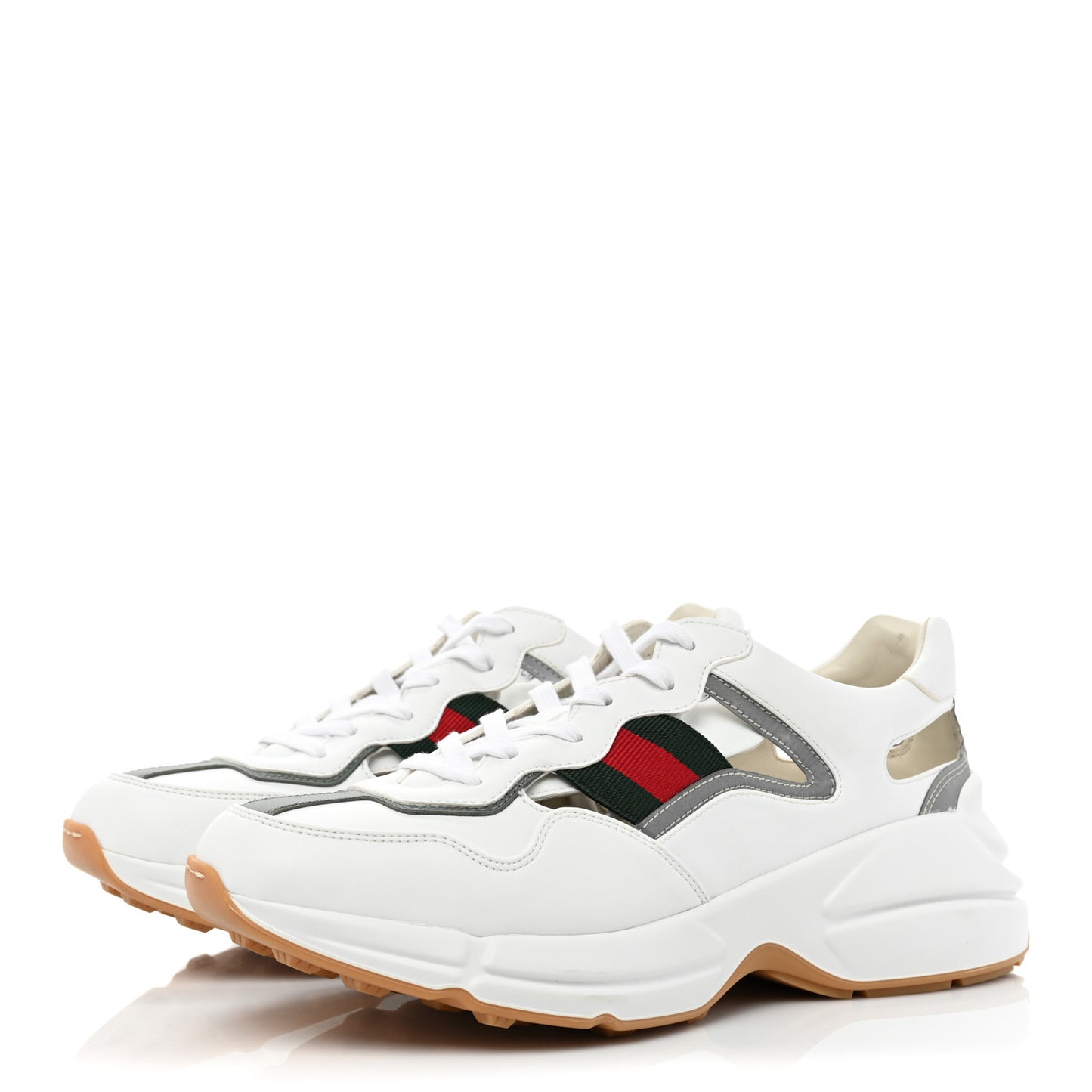 Demetra Web Mens Rhyton Cut Out Sneakers 9.5 Great White Grey