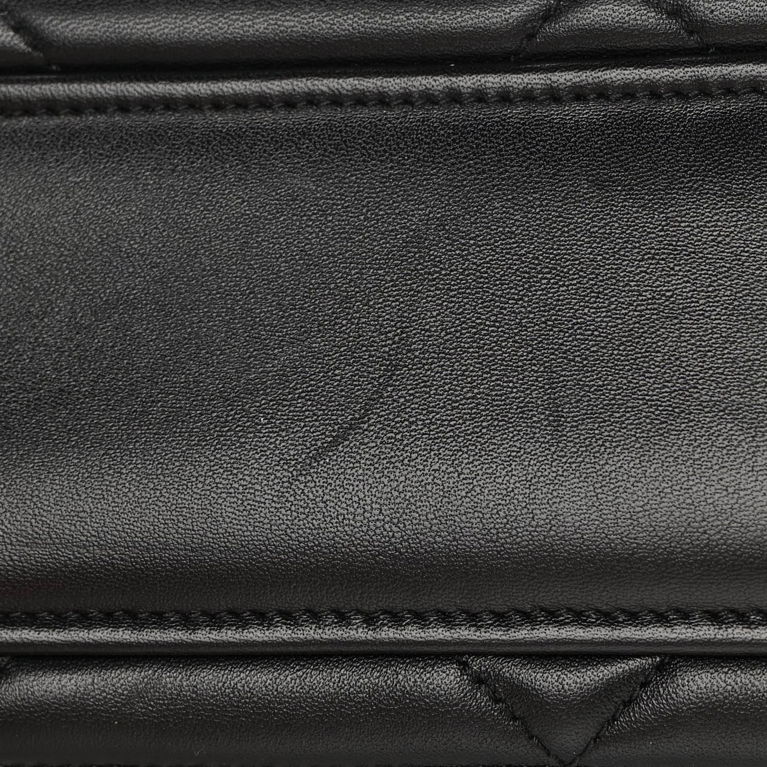 Prada Nappa Triangle Stitched Large Spectrum Bag Black 14 of 14