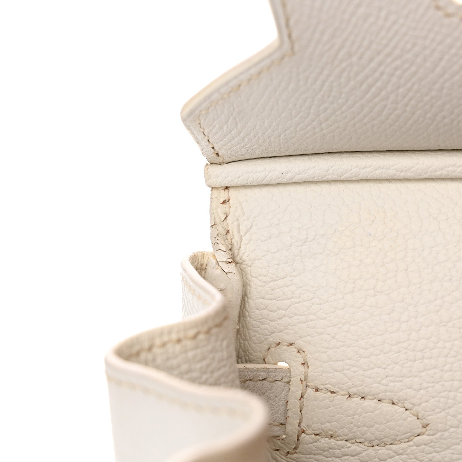 Hermes Epsom Birkin 25 White 15 of 20