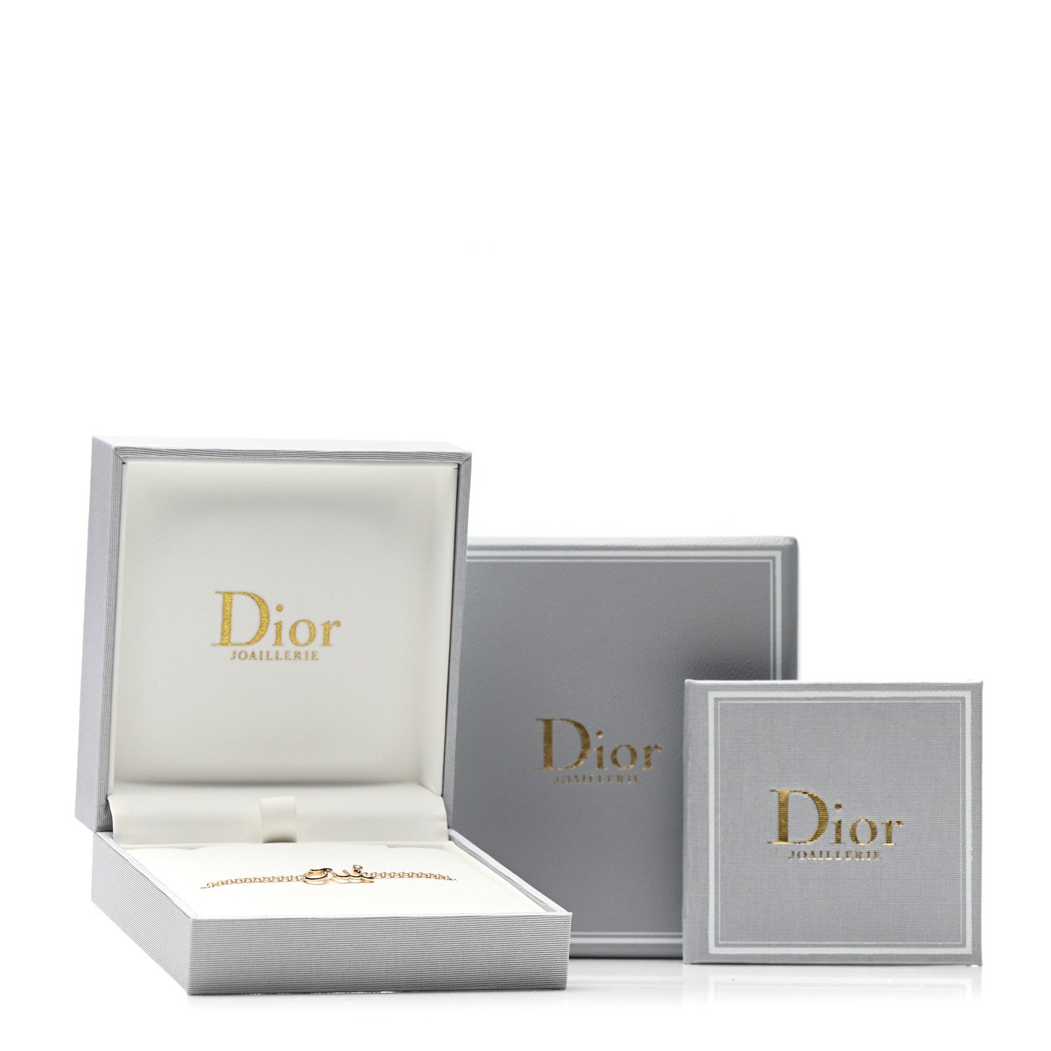 Christian Dior 18K Yellow Gold Diamond Oui Bracelet 4 of 4