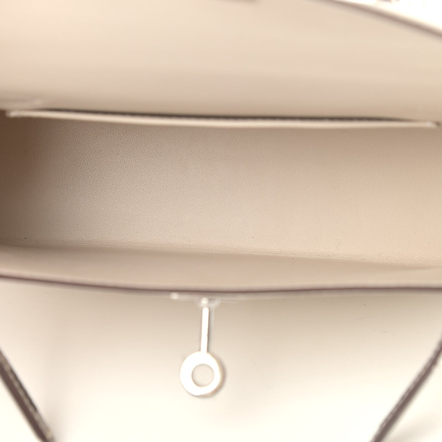 Epsom Horseshoe Mini Kelly Sellier 20 Craie Etoupe