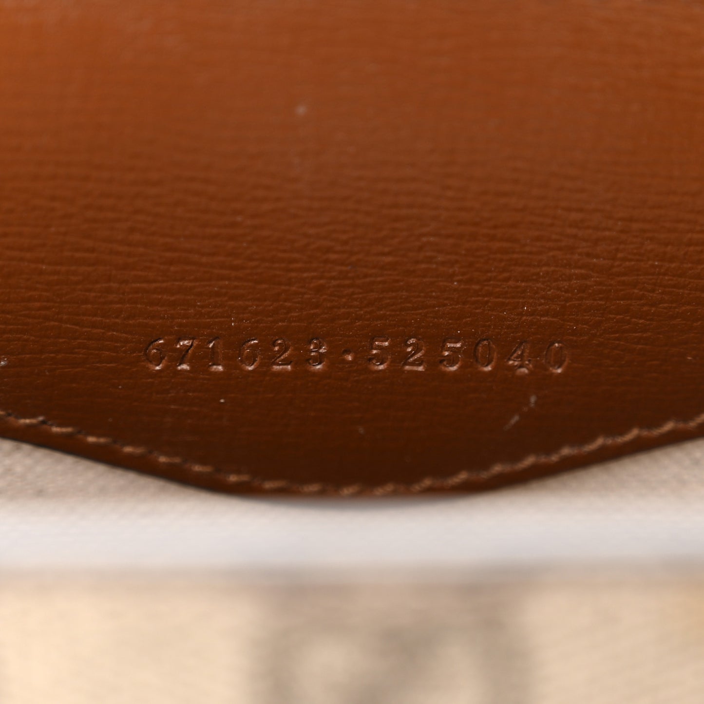GG Supreme Monogram Azalea Calfskin Mini Retro Interlocking G Tote Bag Beige Ebony Brown Sugar