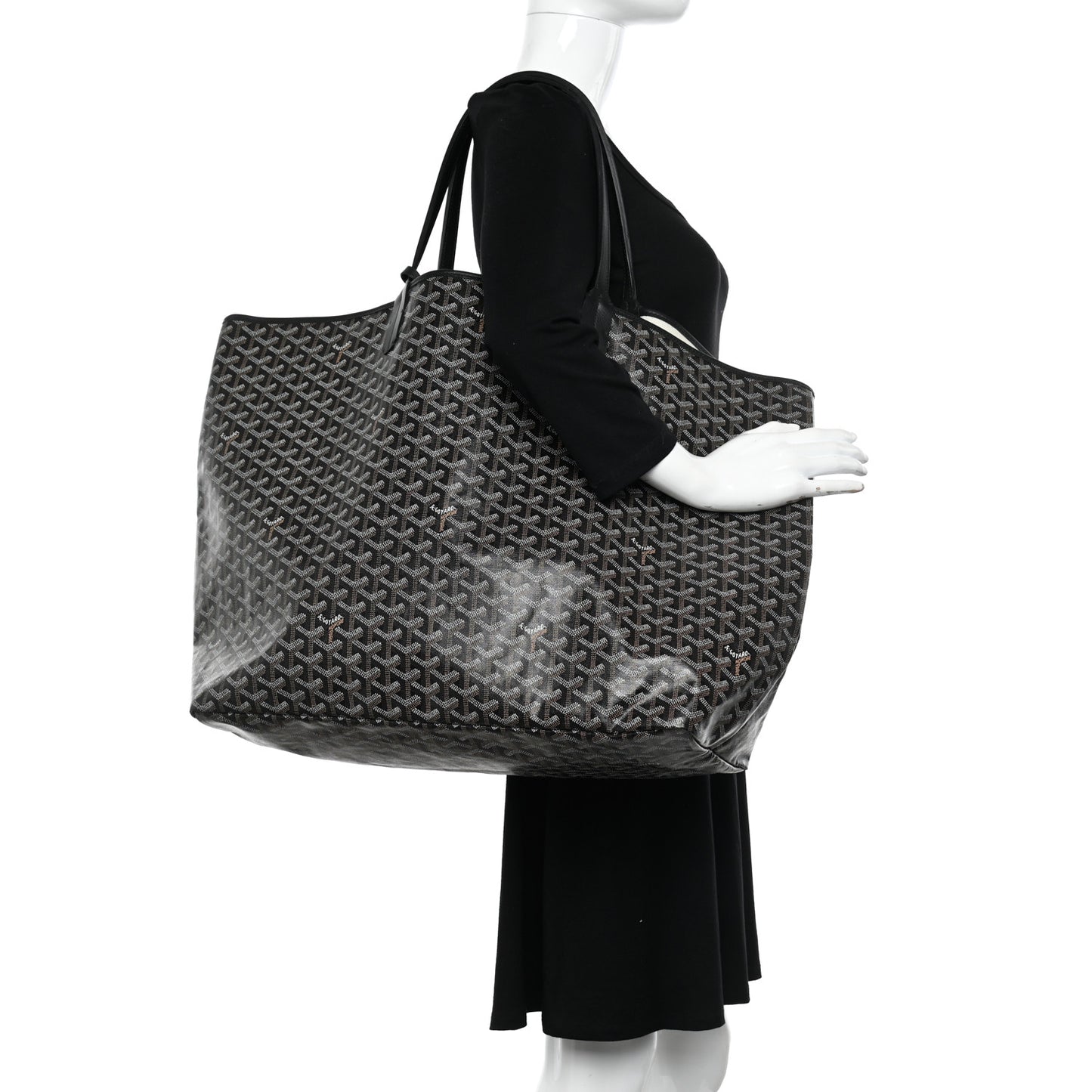 Goyardine Saint Louis XXL Black