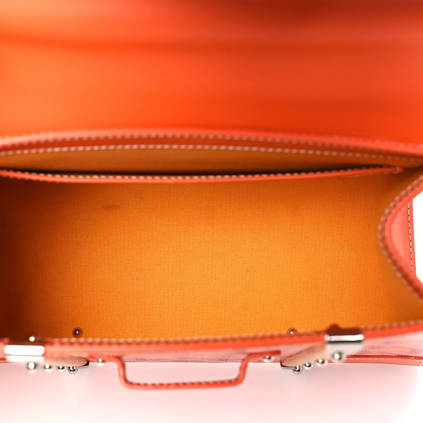 Goyardine Structure Mini Saigon Orange