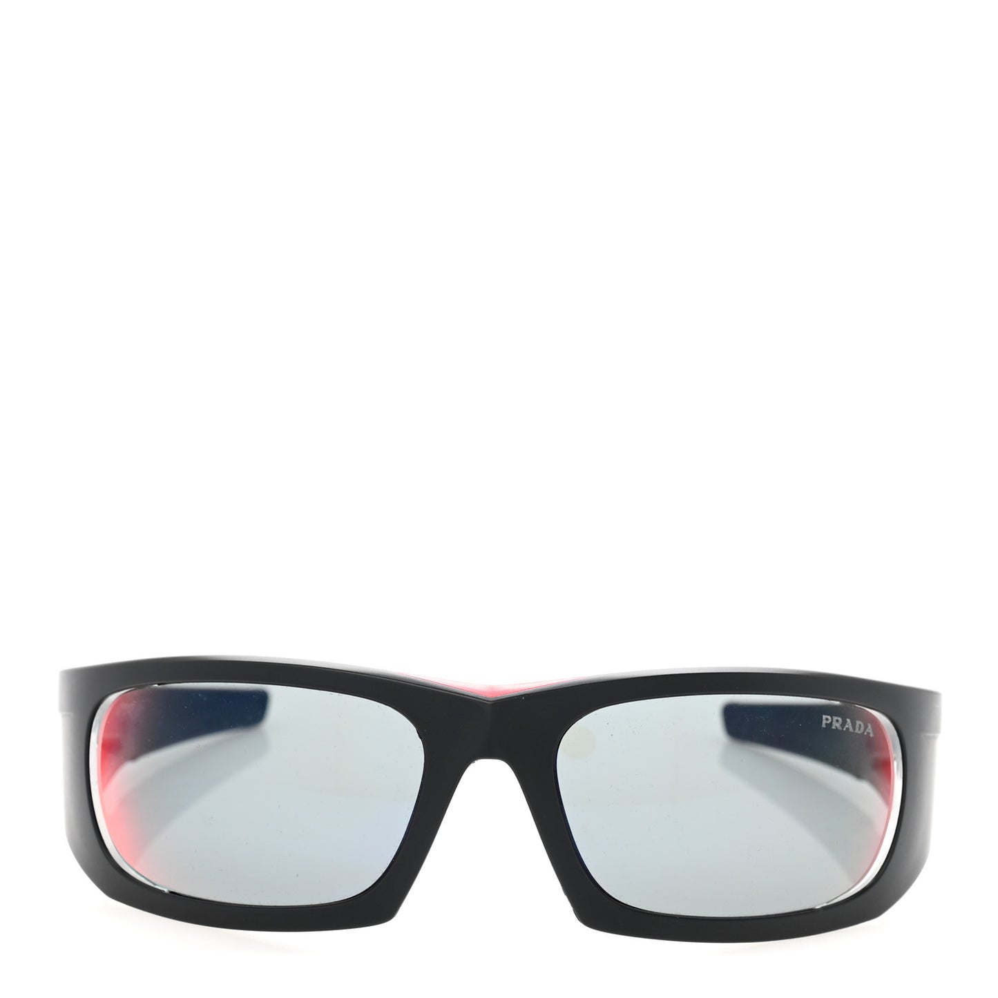 Metal Rubber Linea Rossa Sport Sunglasses SPS 02Y Black