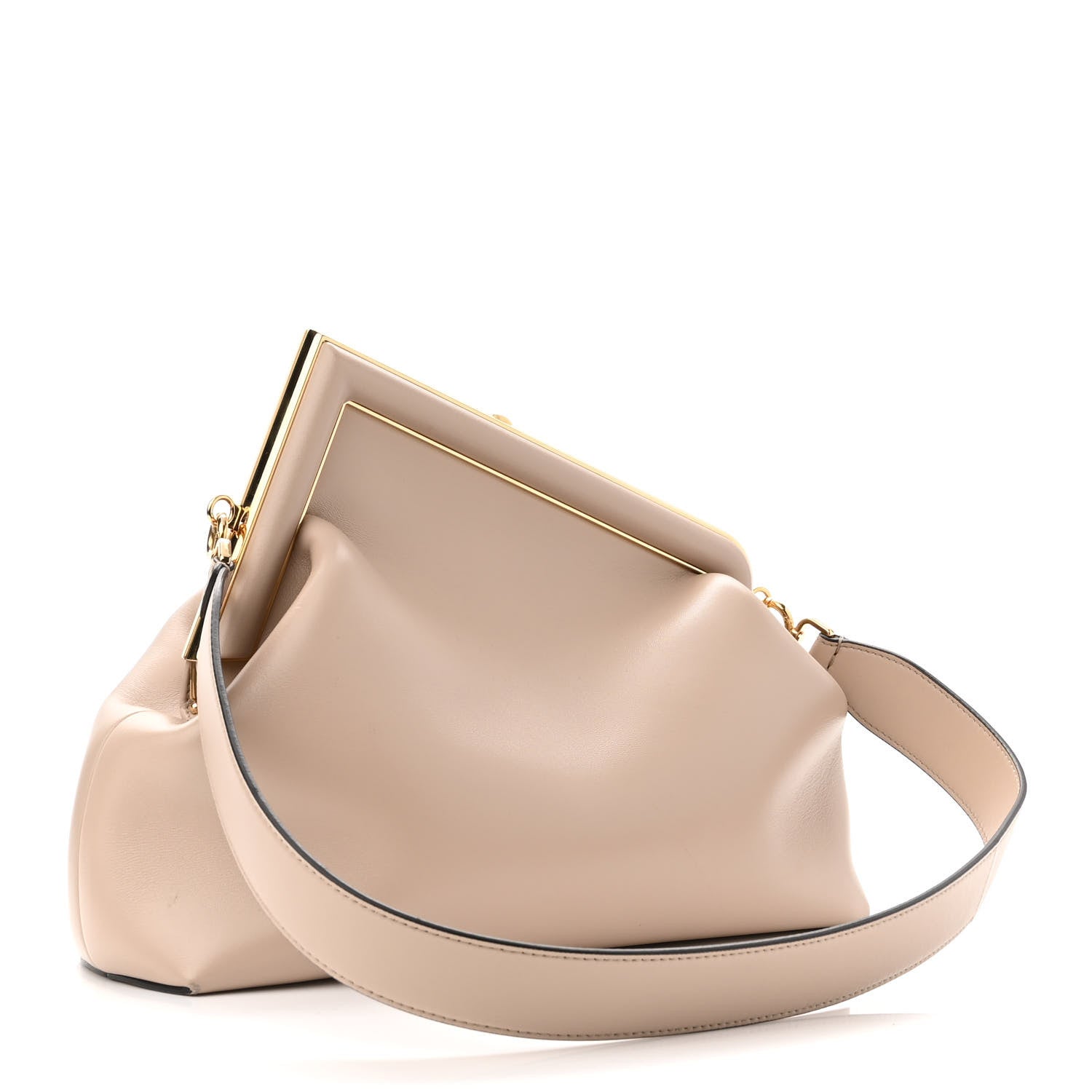 Fendi Shiny Nappa Medium Fendi First Nuvola 2 of 9