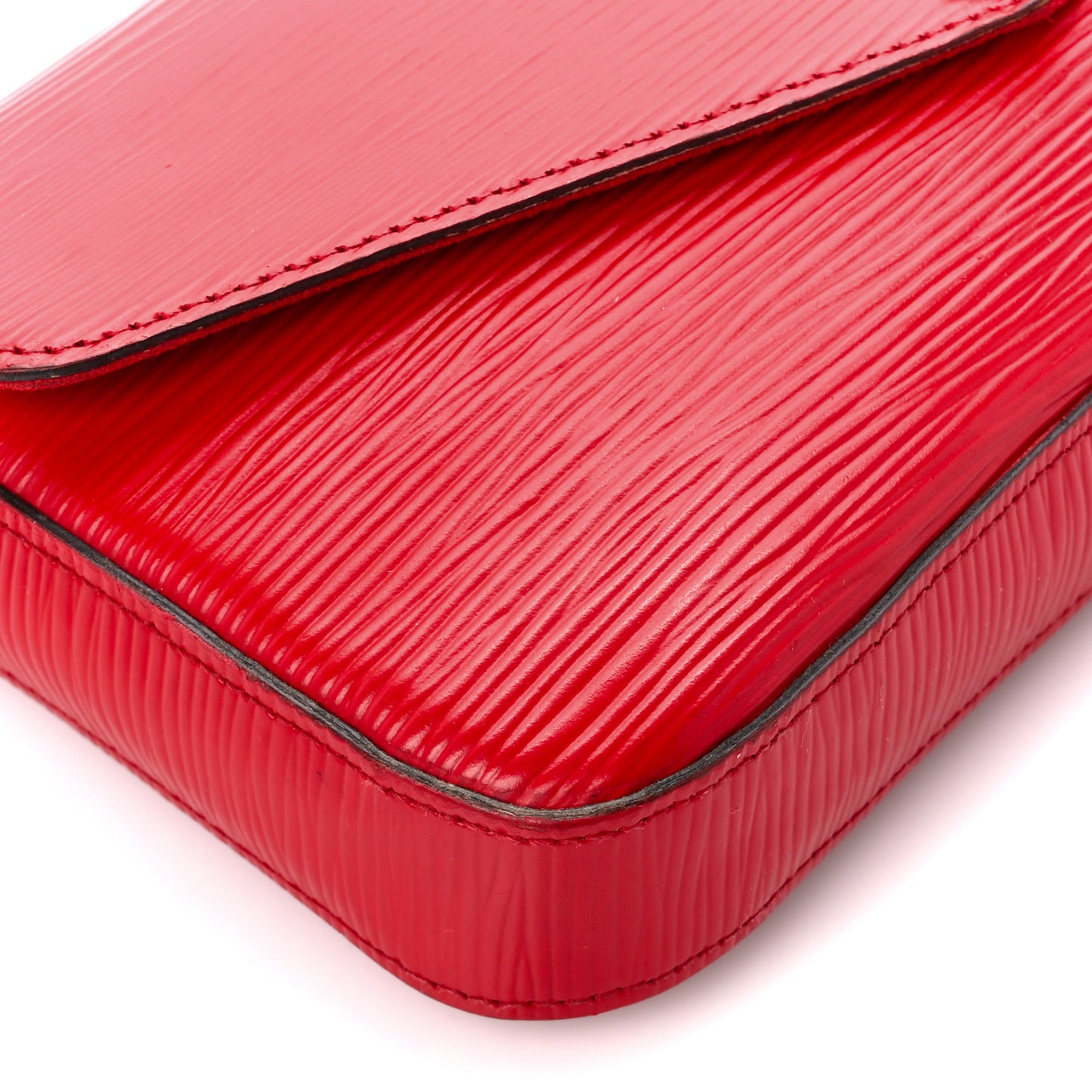 Epi Pochette Felicie Coquelicot
