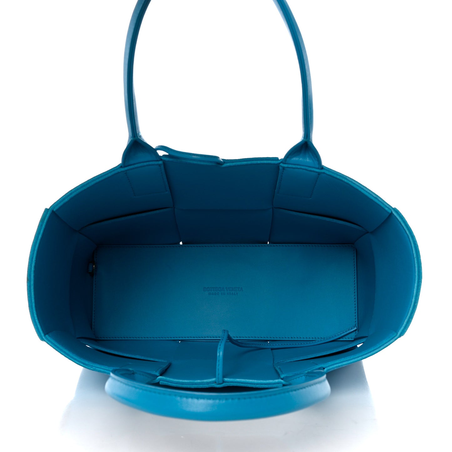 Nappa Maxi Intrecciato Small Arco Tote Pool