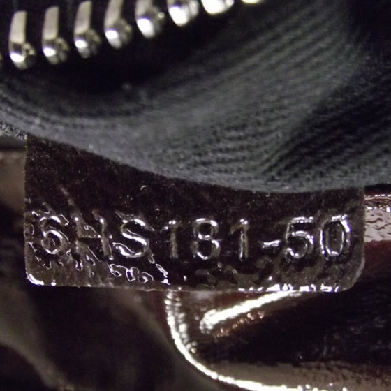 Chloe Crinkled Patent Betty Shoulder Bag Brown 9 of 14