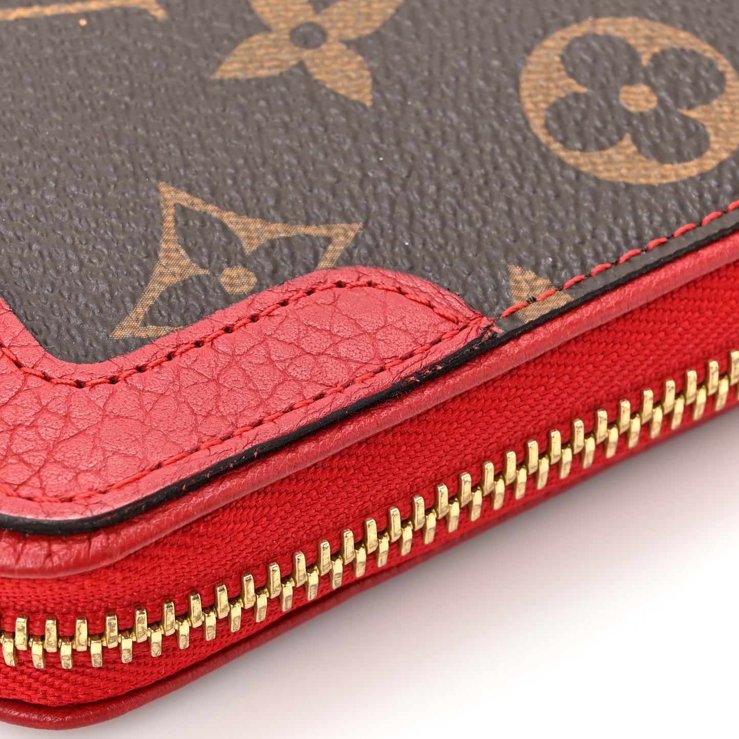 Monogram Retiro Zippy Wallet Cherry