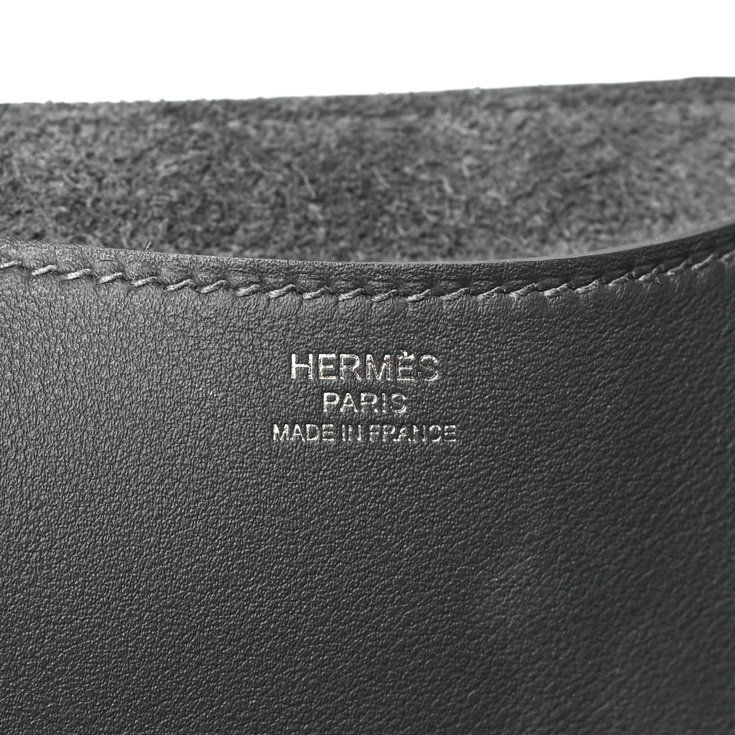 Taurillon Clemence Swift In-The-Loop 23 Bag Gris Meyer