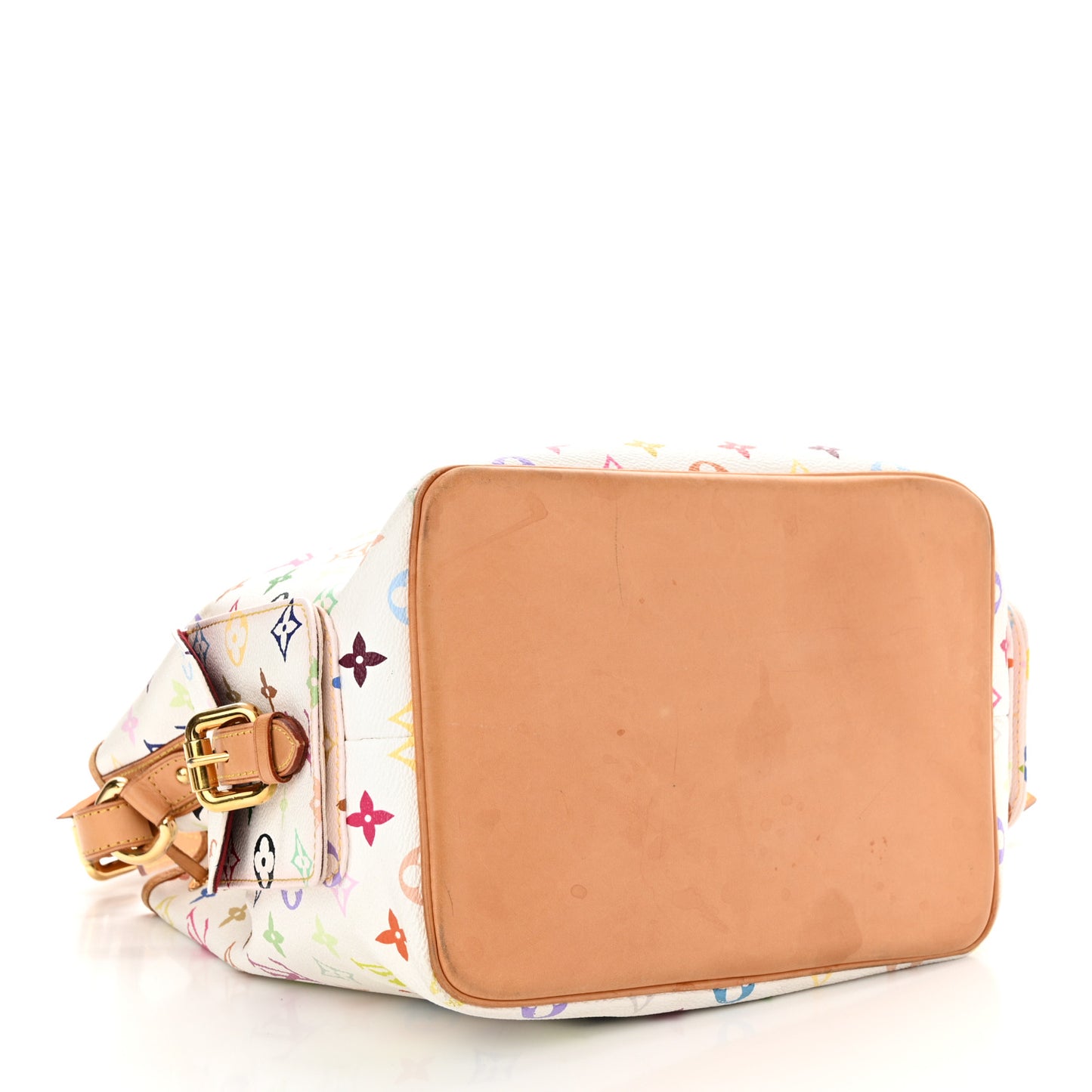 Monogram Multicolor Petit Noe White