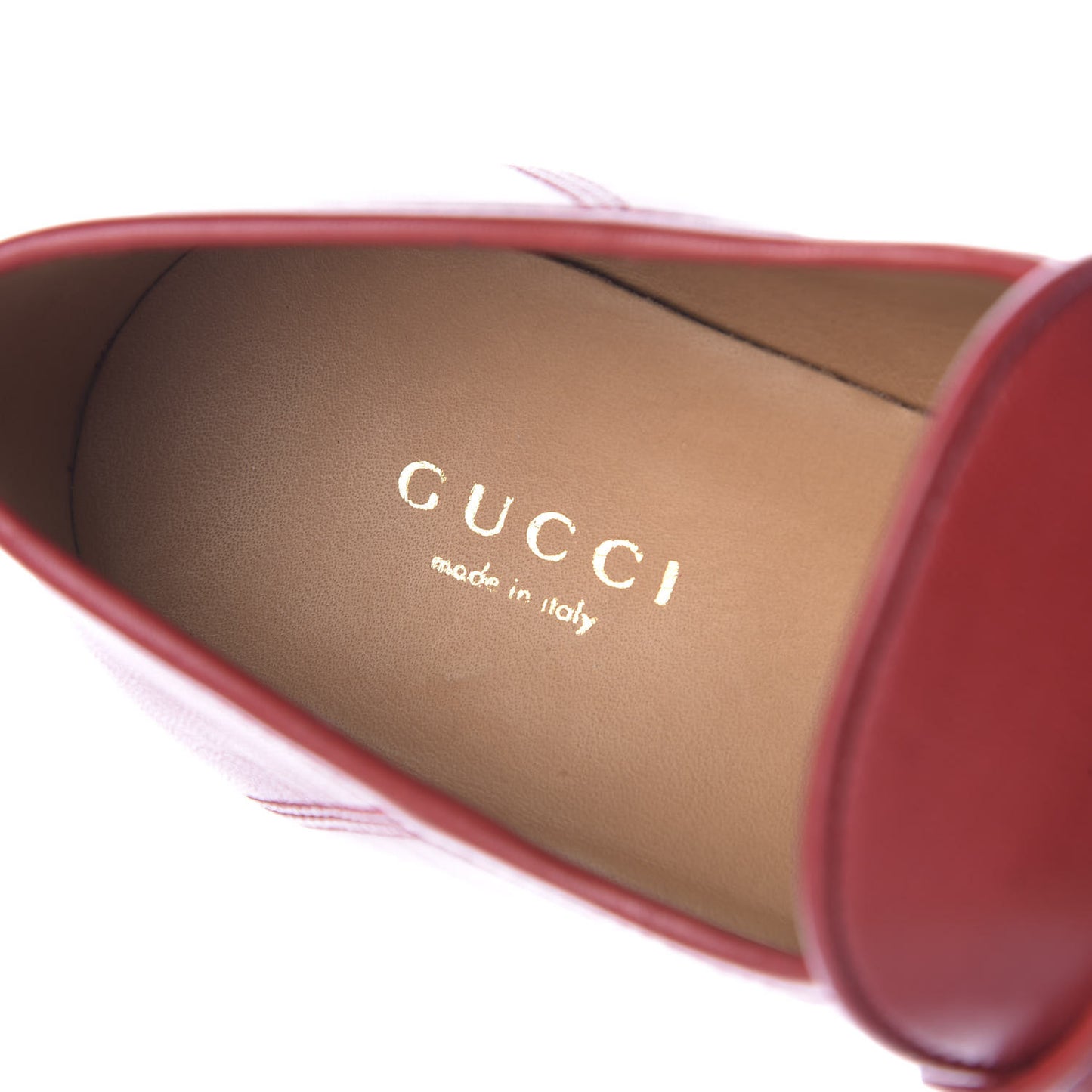 Malaga Kid Horsebit Loafer Pumps 37 Hibiscus Red