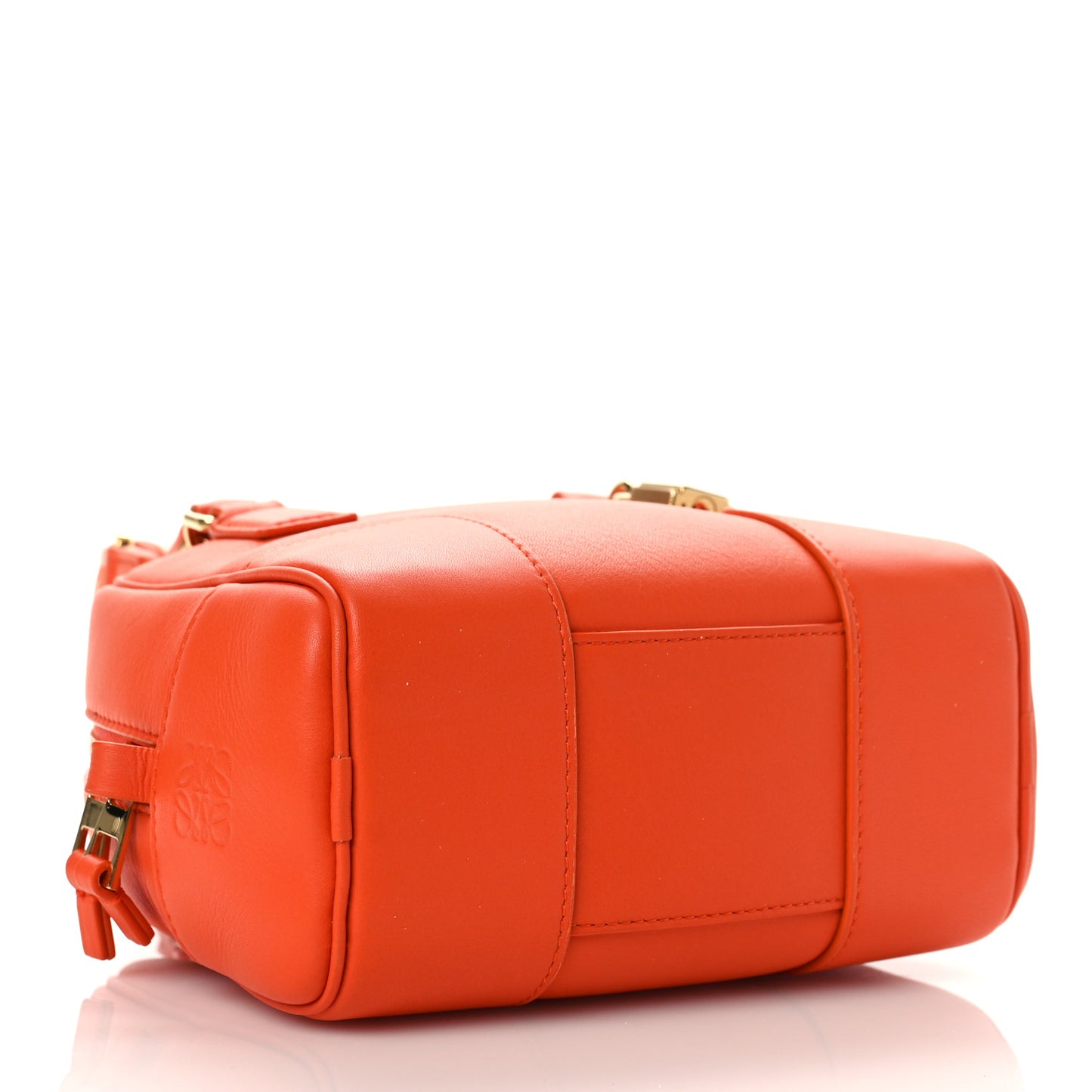 Nappa Calfskin Amazona 16 Square Bag Orange